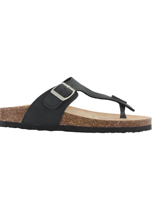 Footbed Toe Post Slides