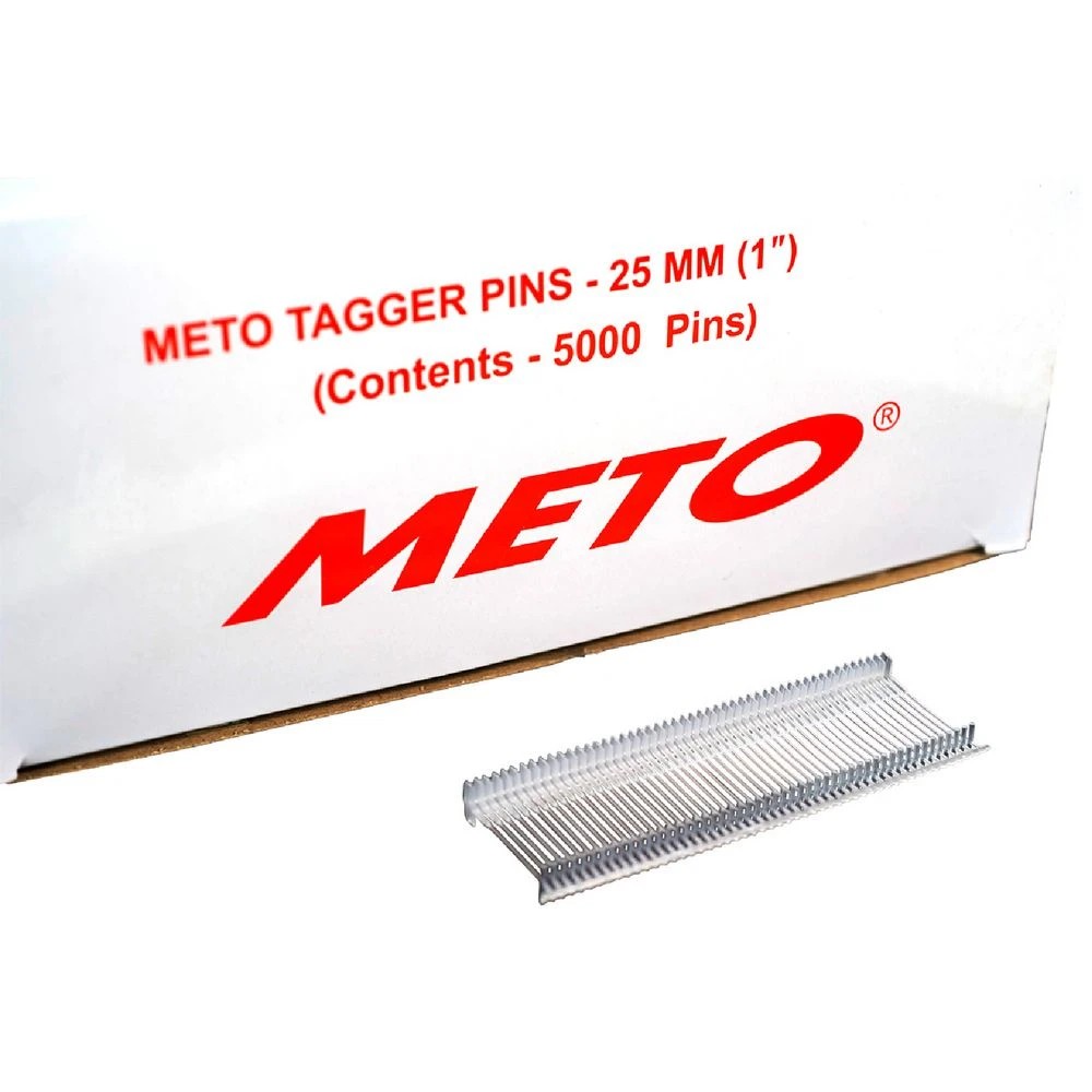2 Meto Standard 25mm Straight Fasteners 5000 Pack, 2 of 3
