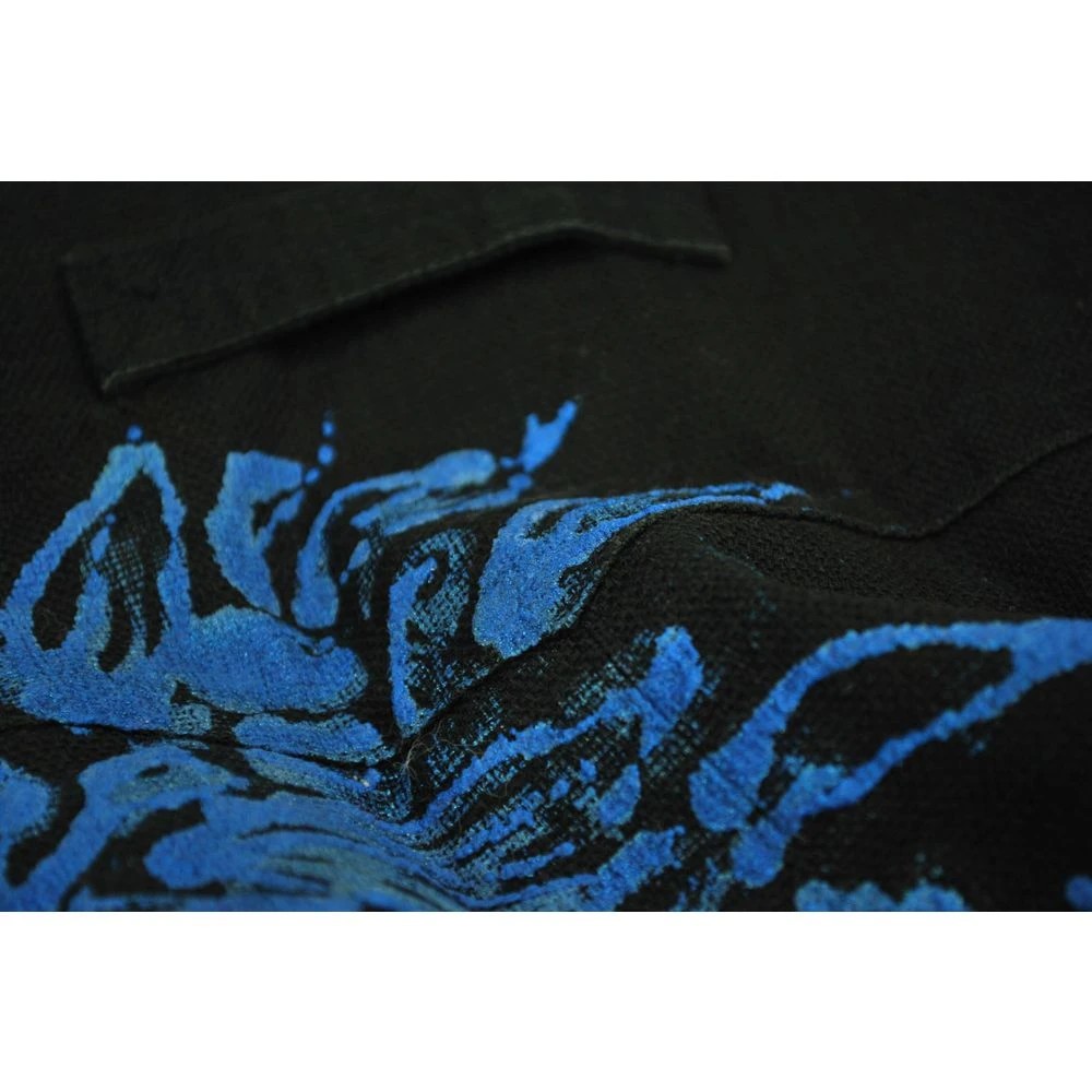 2 Pebeo Setacolor Fabric Paint 45mL Shiny Electric Blue, 2 of 2