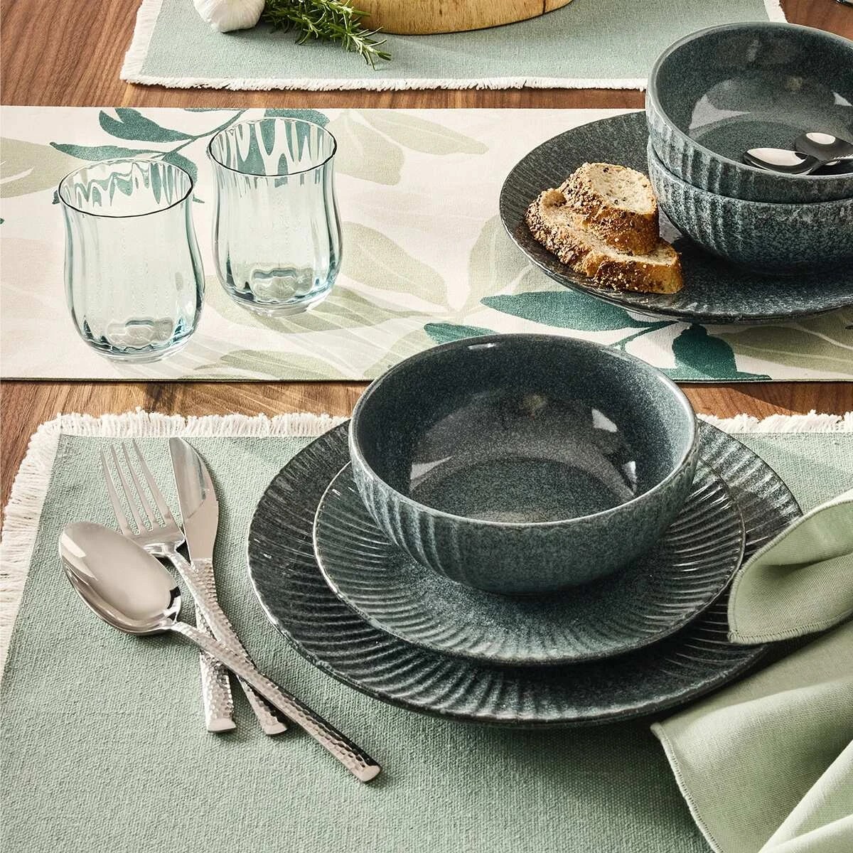 5 16 Piece Hammered Cutlery Set, 5 of 5