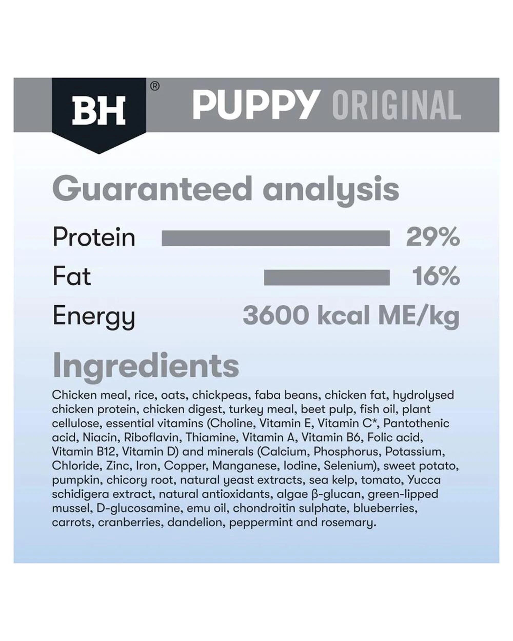 9 Black Hawk Puppy Large Breed Original Dry Dog Food Chicken & Rice 20kg, 9 of 9