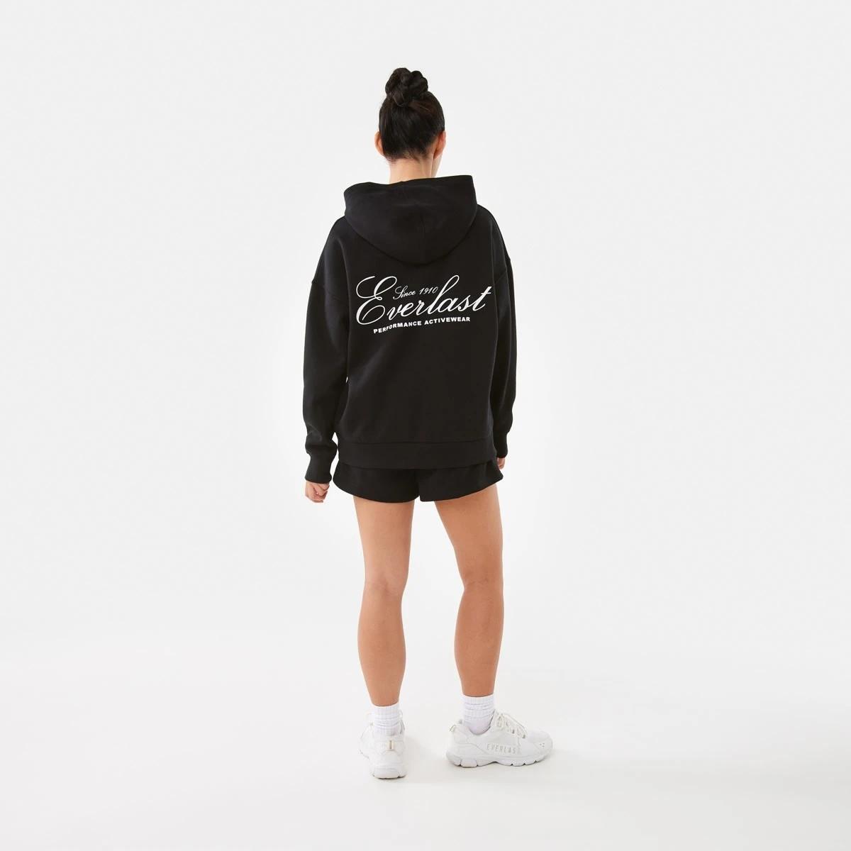 4 Everlast Womens New Core Hoodie Black, 4 of 9