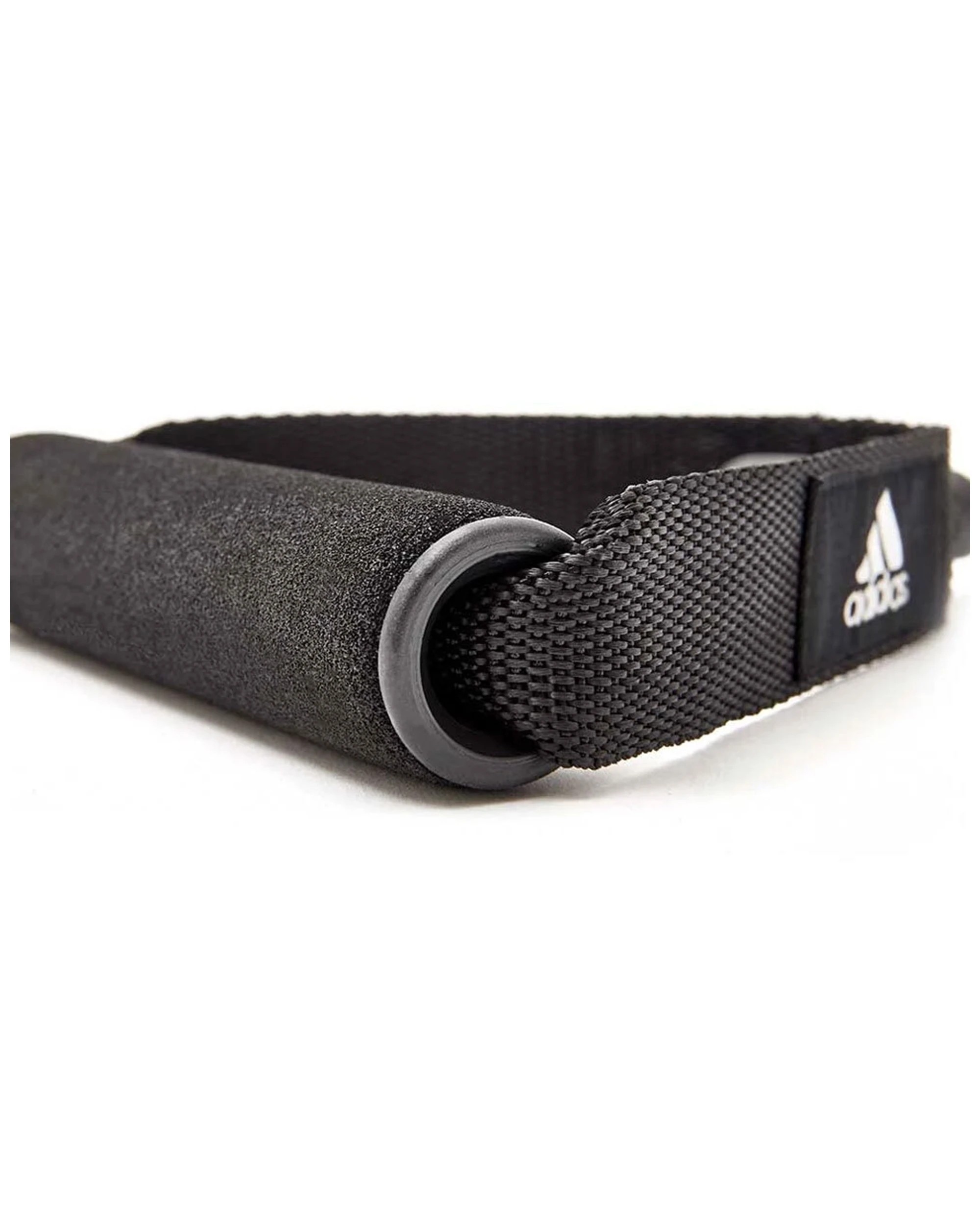 2 Adidas Resistance Tube - Level 2 Comfort Grip Handles Upper And Lower Body - Grey, 2 of 6
