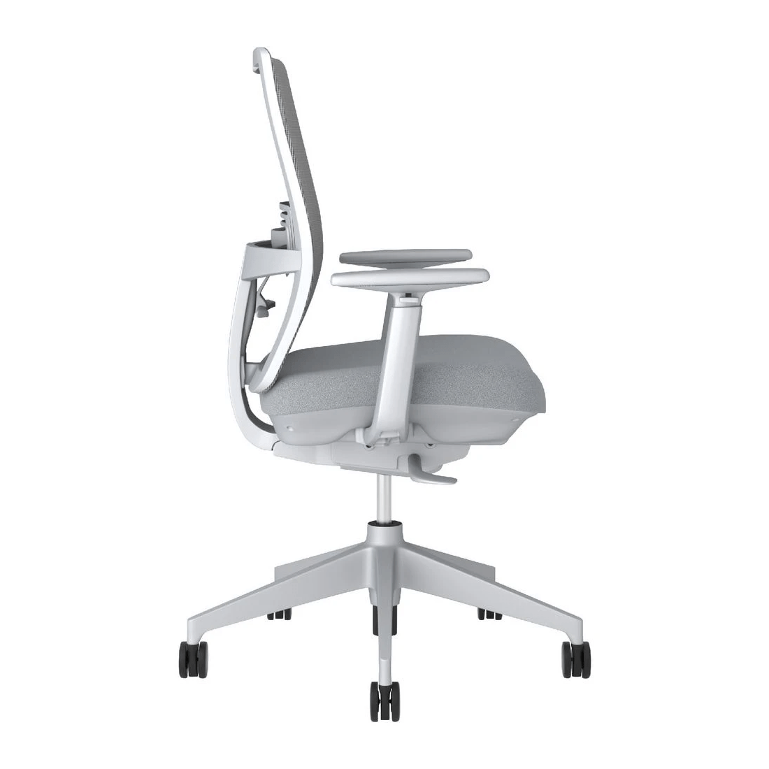2 Haworth Aloha Active Ergonomic Chair Grey, 2 of 9