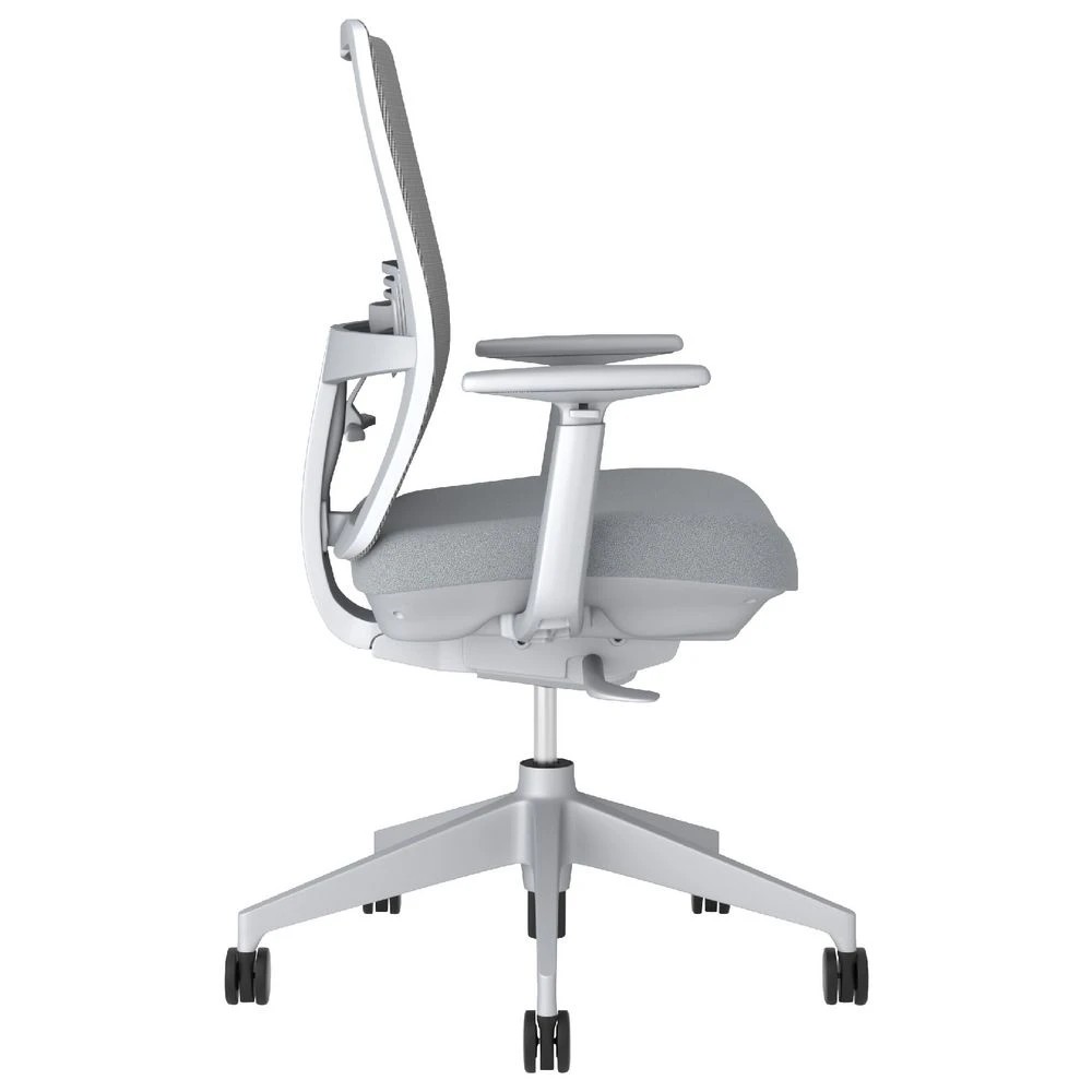 2 Haworth Aloha Active Ergonomic Chair Grey Ergonomic Chairs and Desk Chairs, 2 of 9