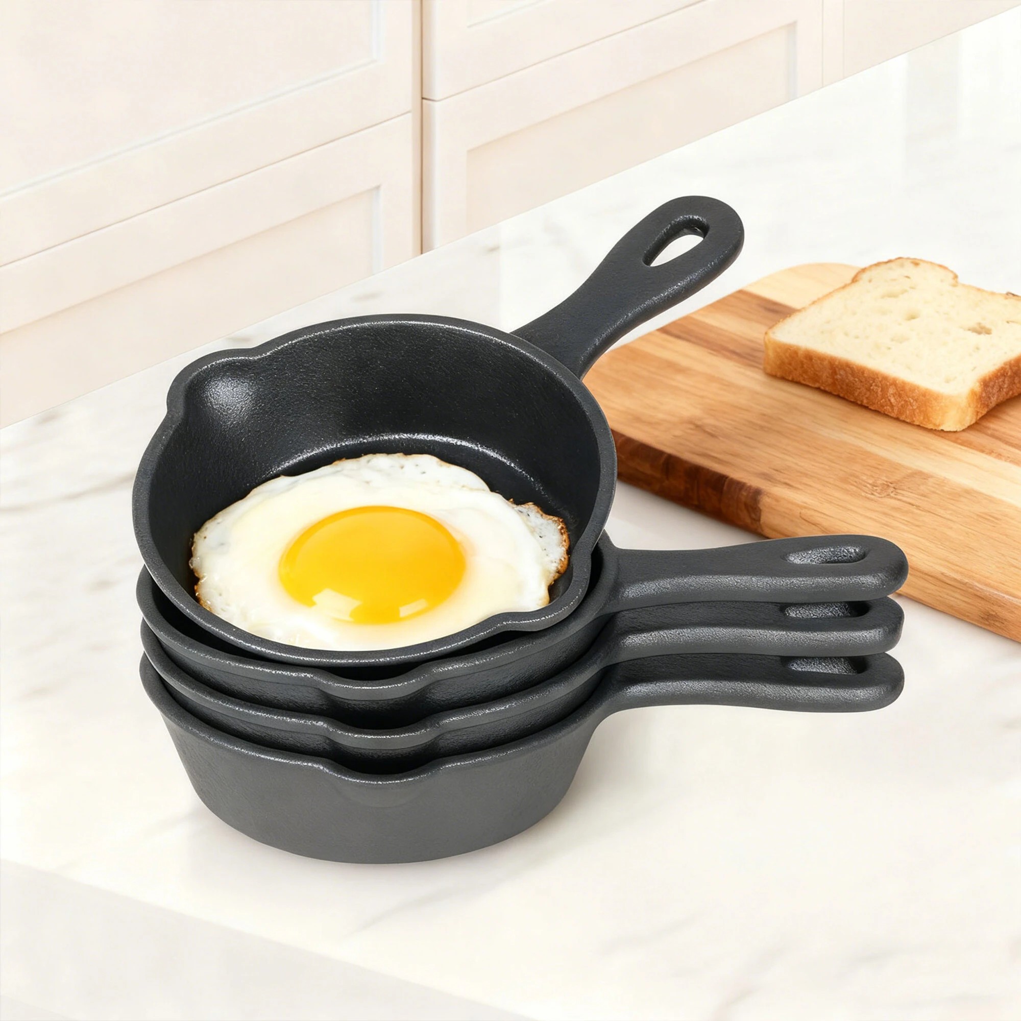 7 Toque 4 Pcs Mini Frying Pan, 7 of 9
