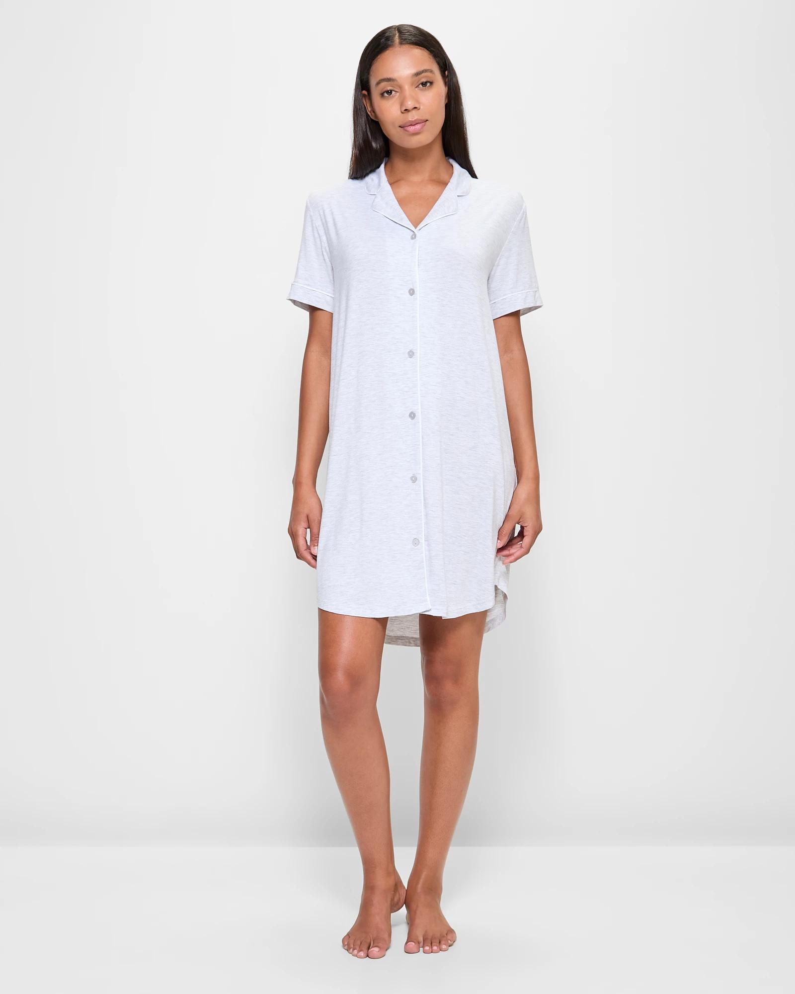 2 Target Bamboo Soft Nightshirt GREY MARLE, 2 of 5