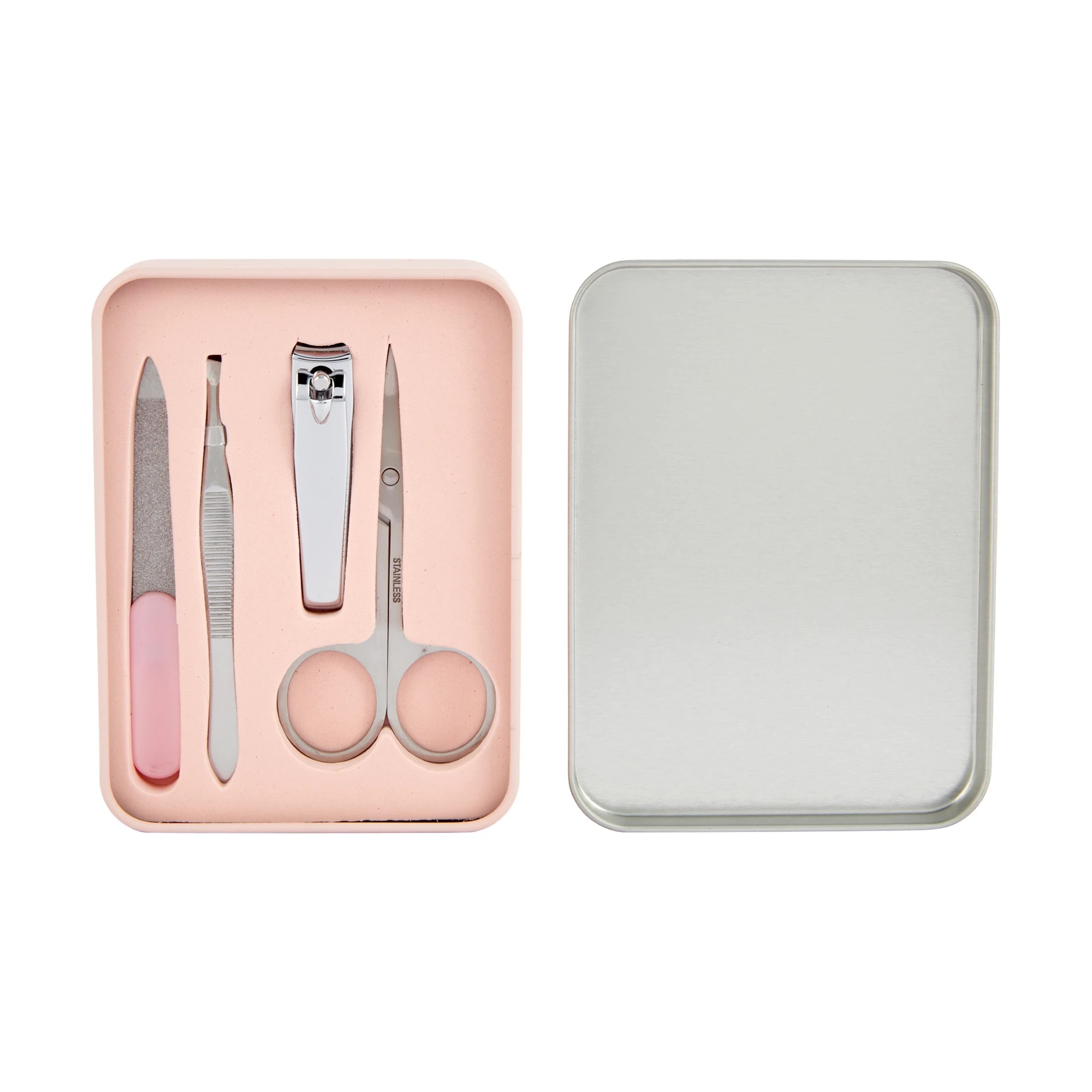 3 OXX Cosmetics 5 Pack Manicure Nail Tin Set - Pink, 3 of 5
