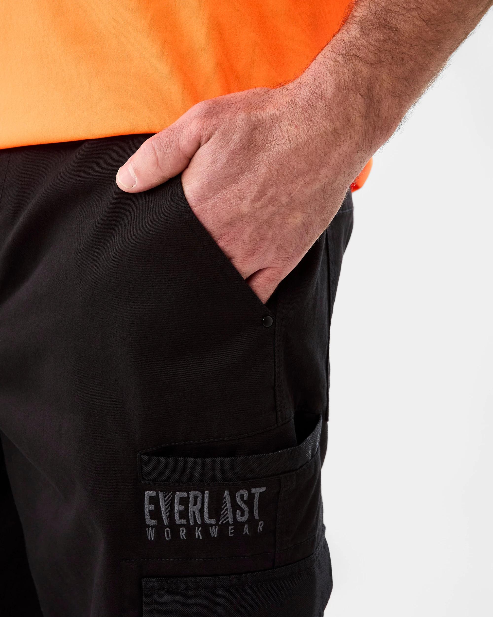 5 Everlast Work Canvas Joggers Black, 5 of 7