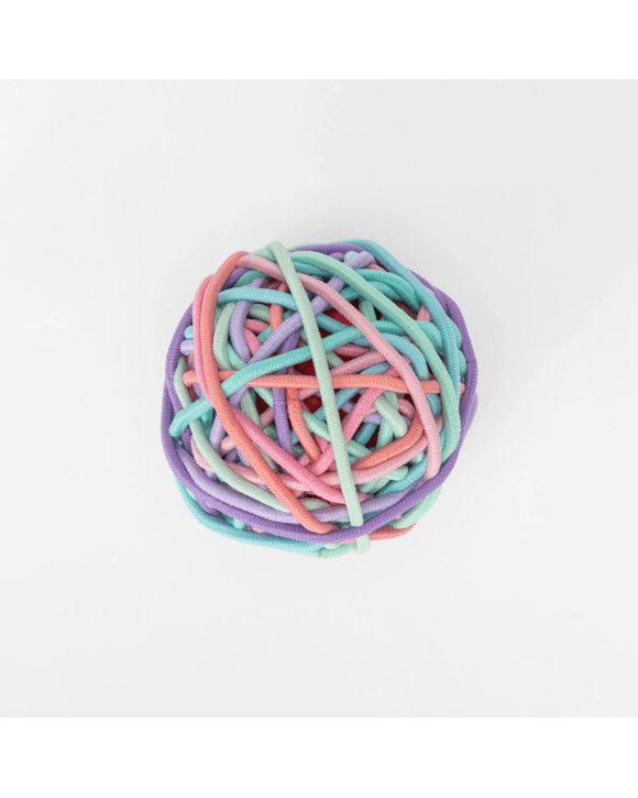 OXX Haircare 45 Pack Thin Snagless Elastics