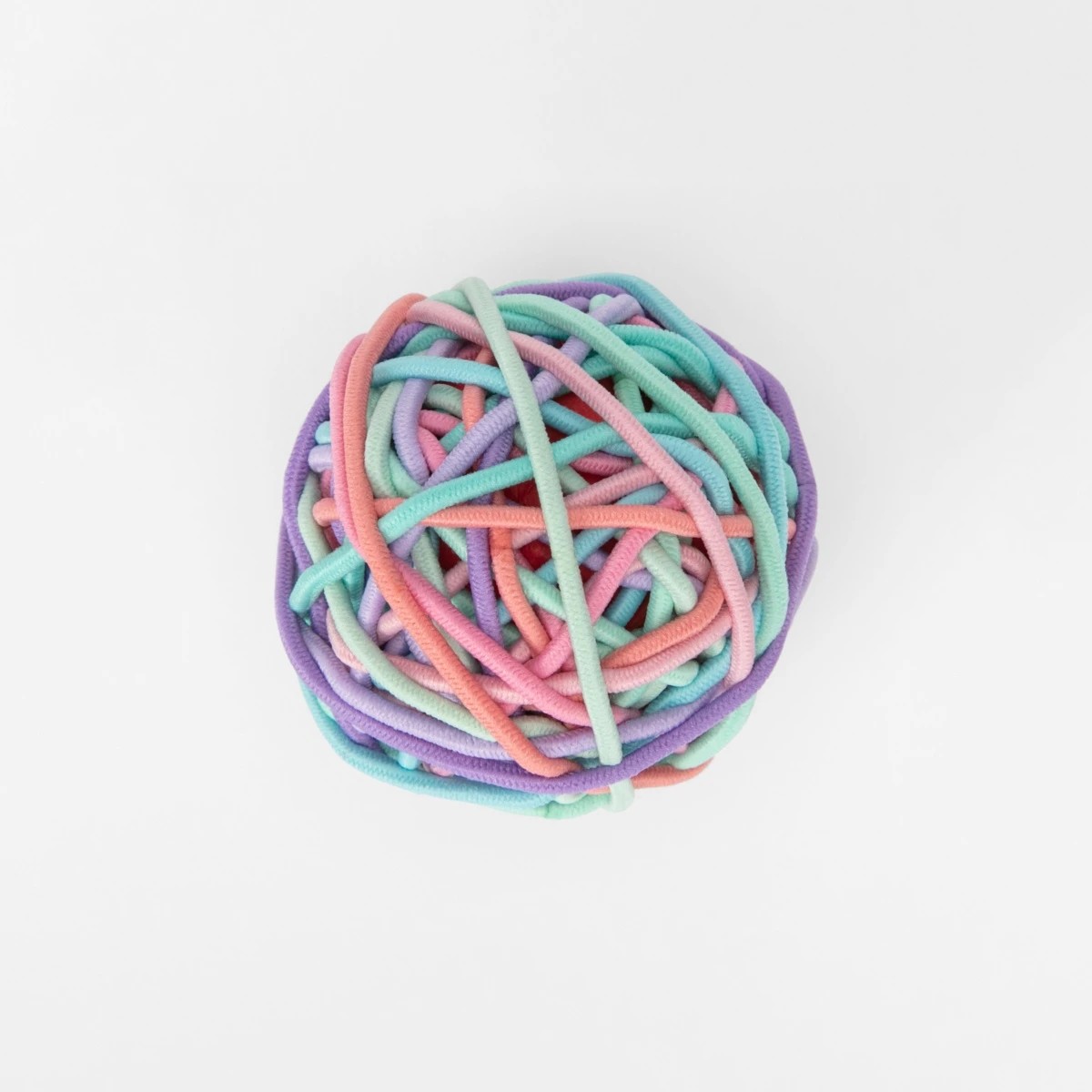 1 OXX Haircare 45 Pack Thin Snagless Elastics, 1 of 4