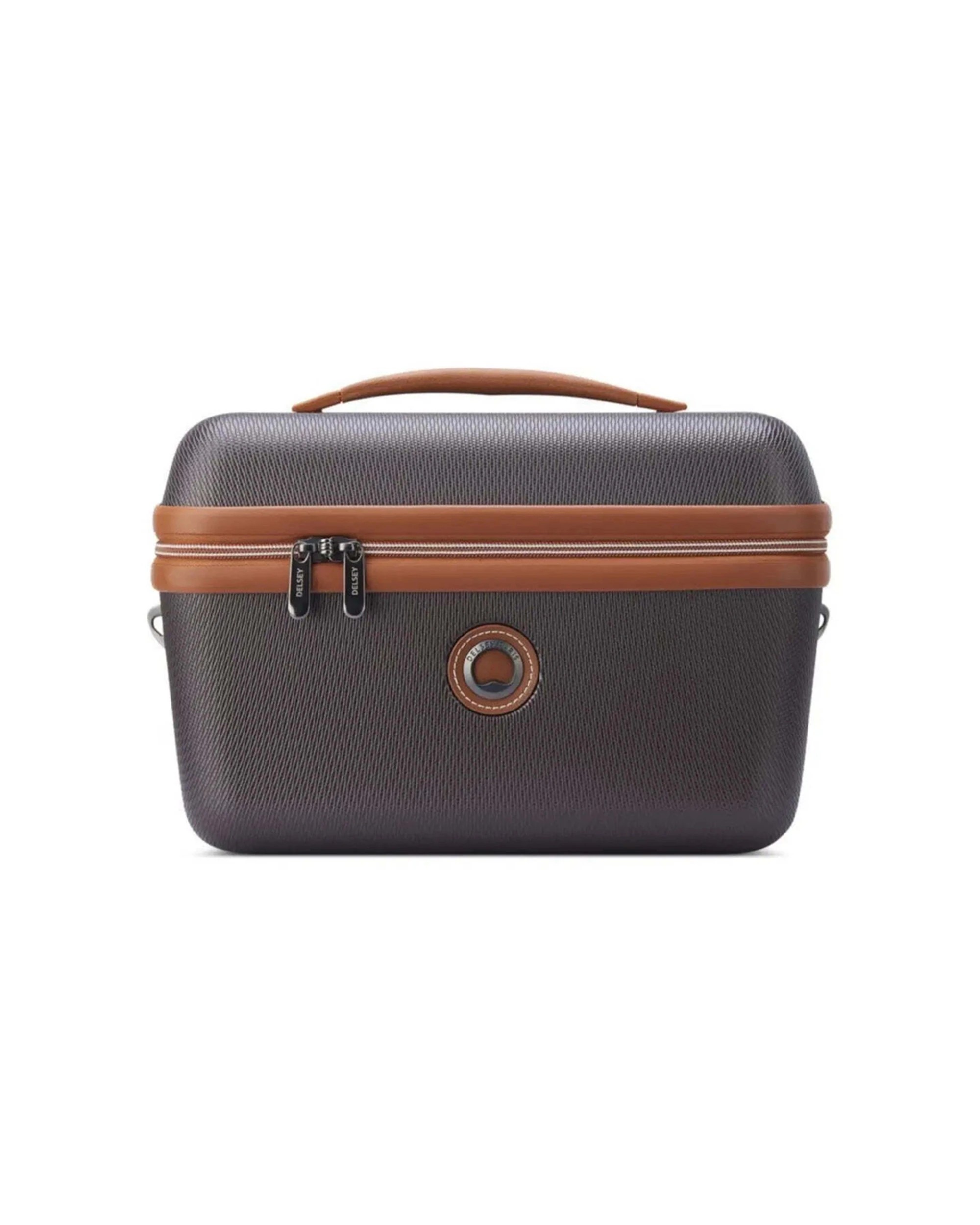 1 Delsey Chatelet Air 2.0 Beauty Case French Designed Classic Styling 1L - Brown, 1 of 5