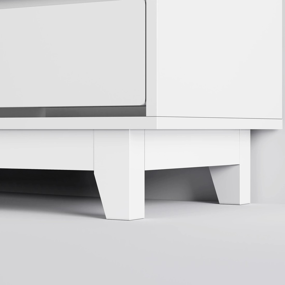 9 Alfordson 10 Chest of Drawers Minimalist Storage Cabinet Dresser - White, 9 of 10