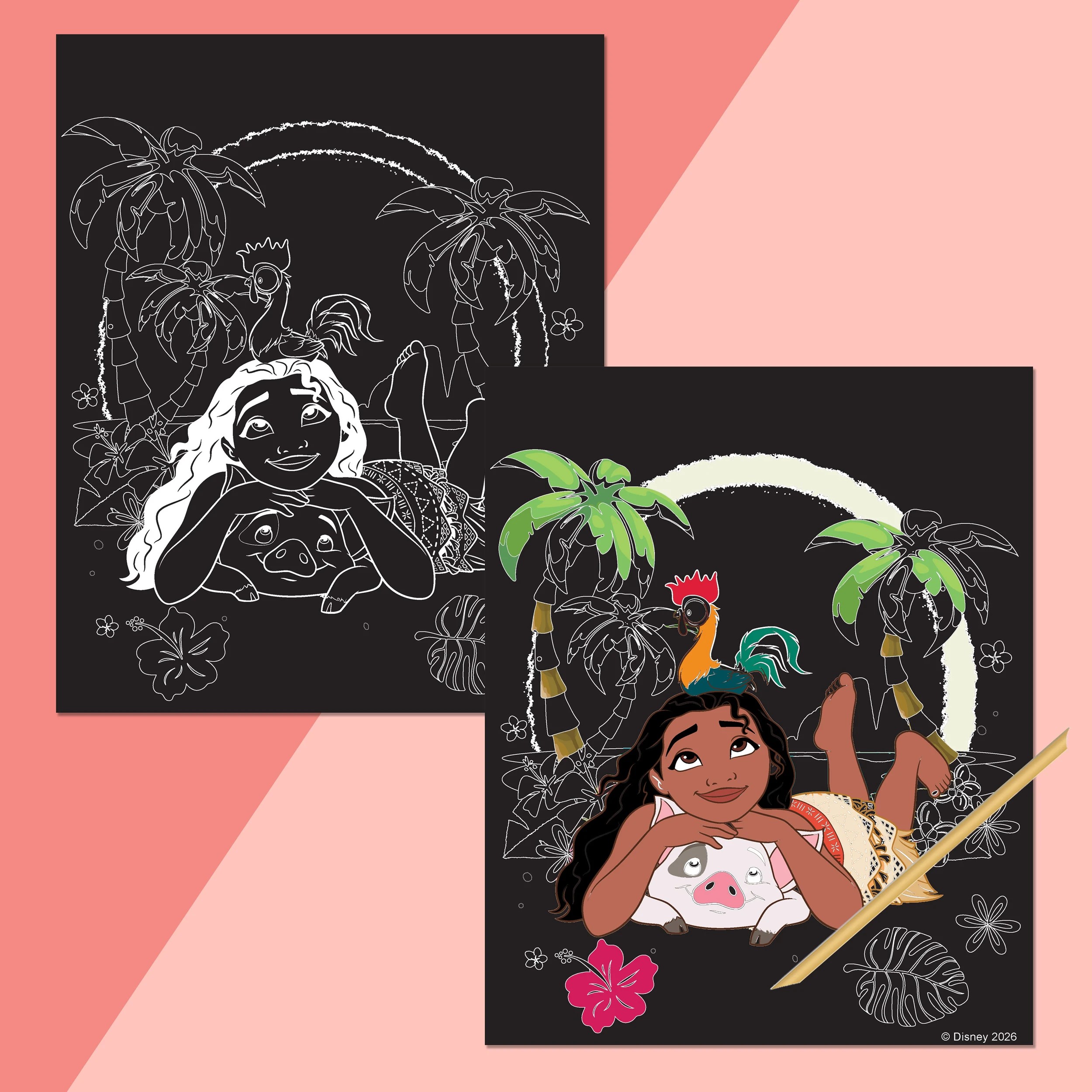 3 Scratch Surprise: Disney Moana - Book, 3 of 5