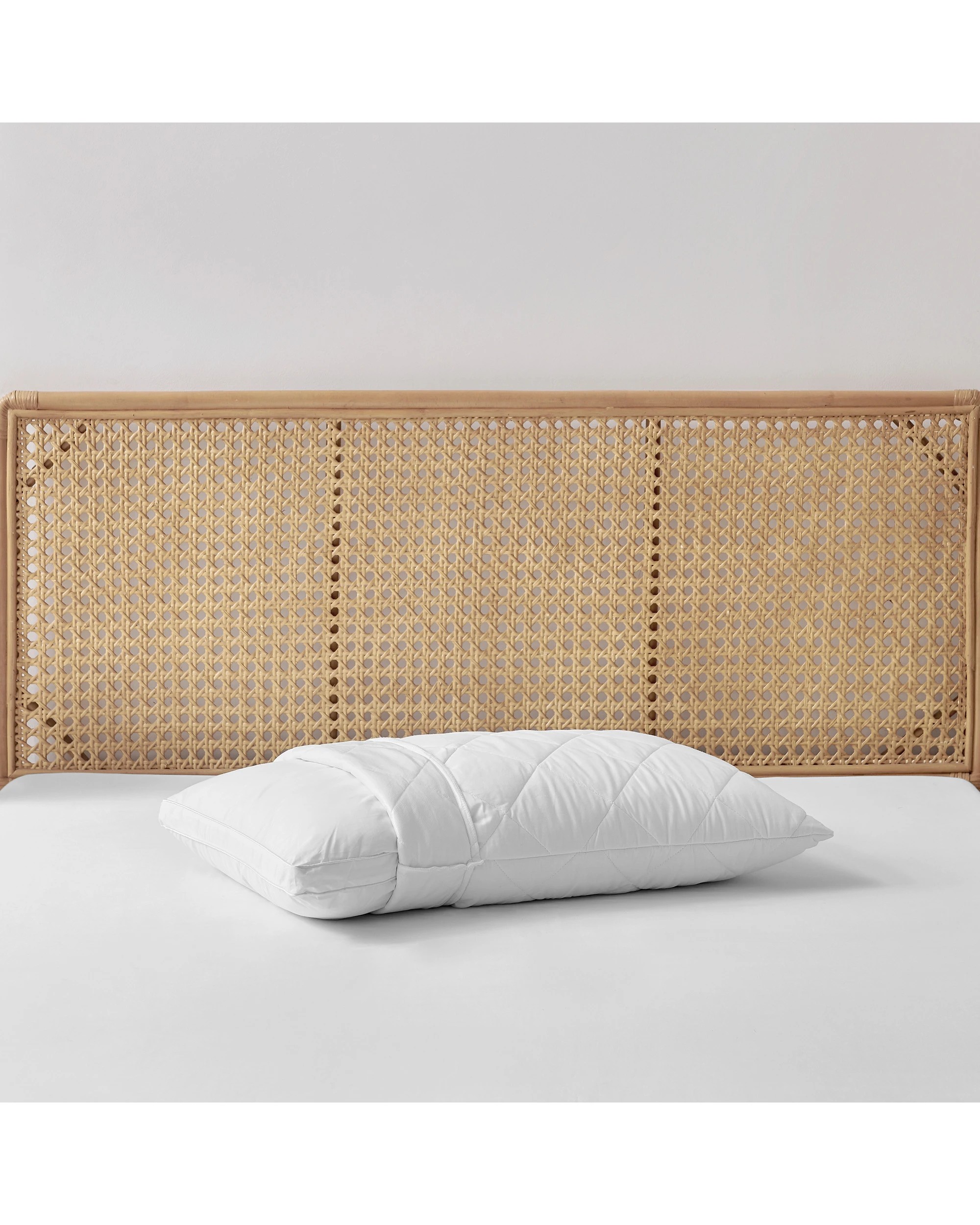 8 ESSN Healthguard Allergy Sensitive Cotton Cover Quilted Waterproof Pillow Protector (Twin Pack) Standard - White, 8 of 9