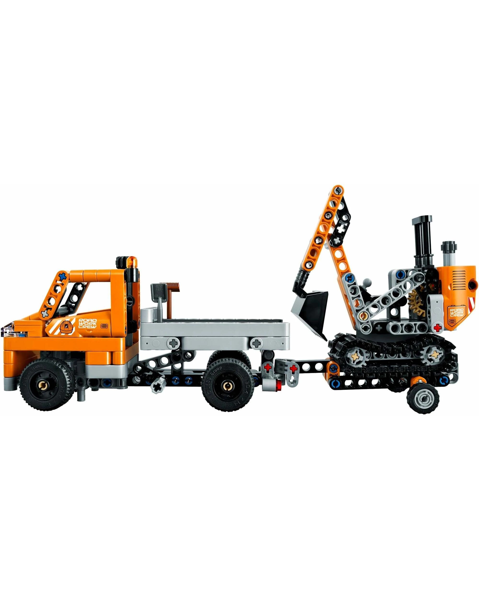 4 LEGO 42060 Roadwork Crew: Truck & Digger 2-in-1 Set, 4 of 5