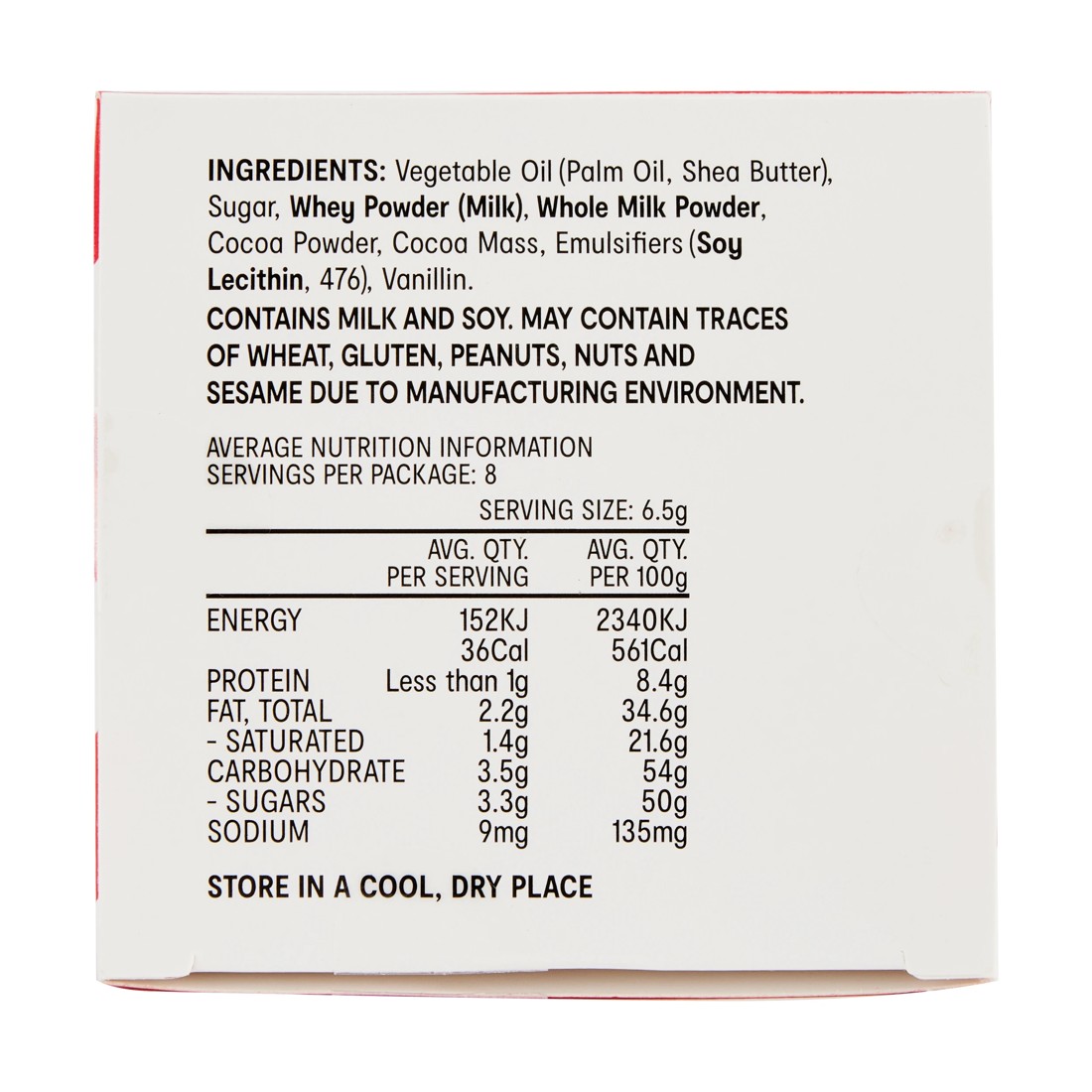 5 Milk Chocolate Flavoured Reindeer 52g, 5 of 5