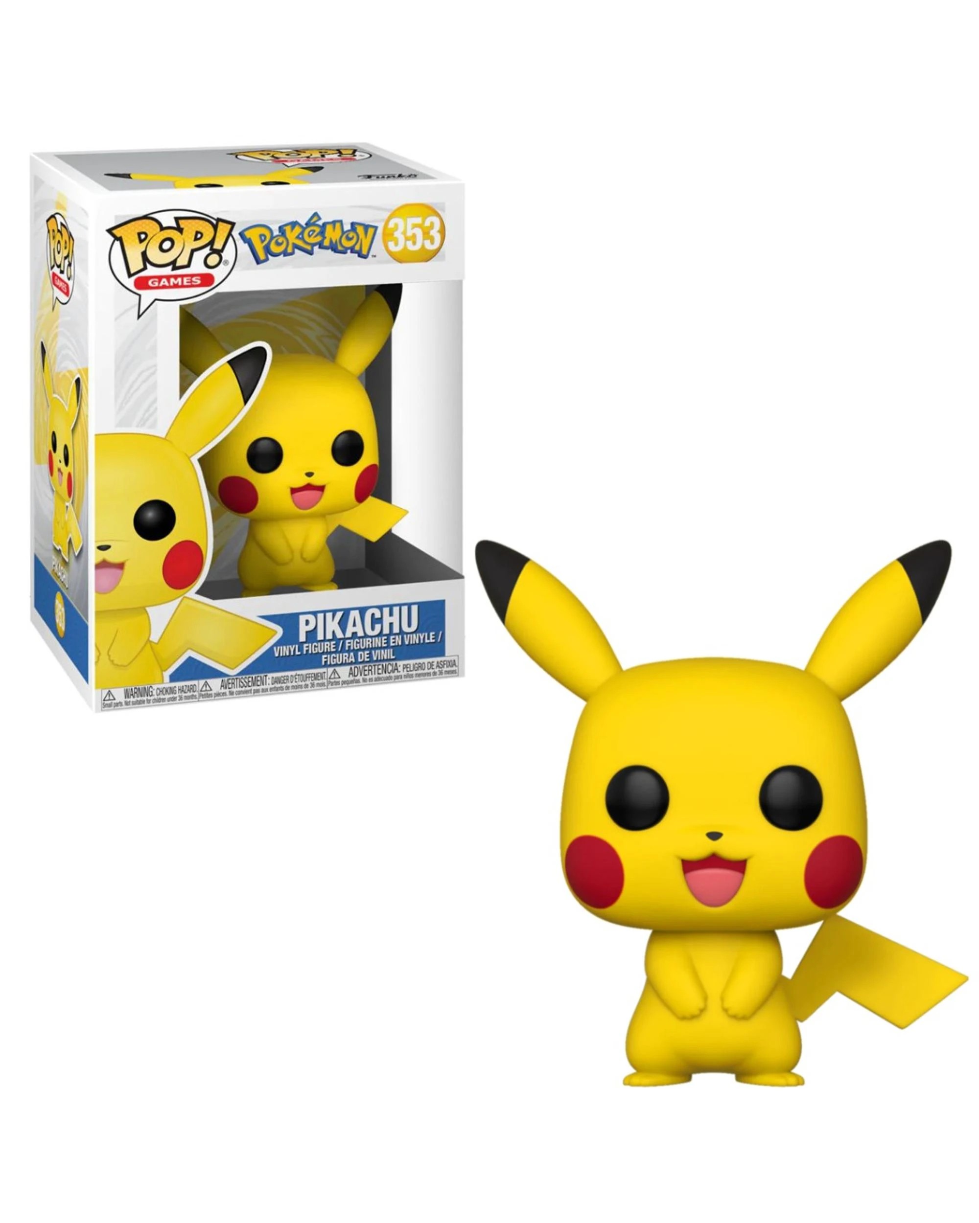 1 Pokemon Pikachu Funko POP! Vinyl, 1 of 1
