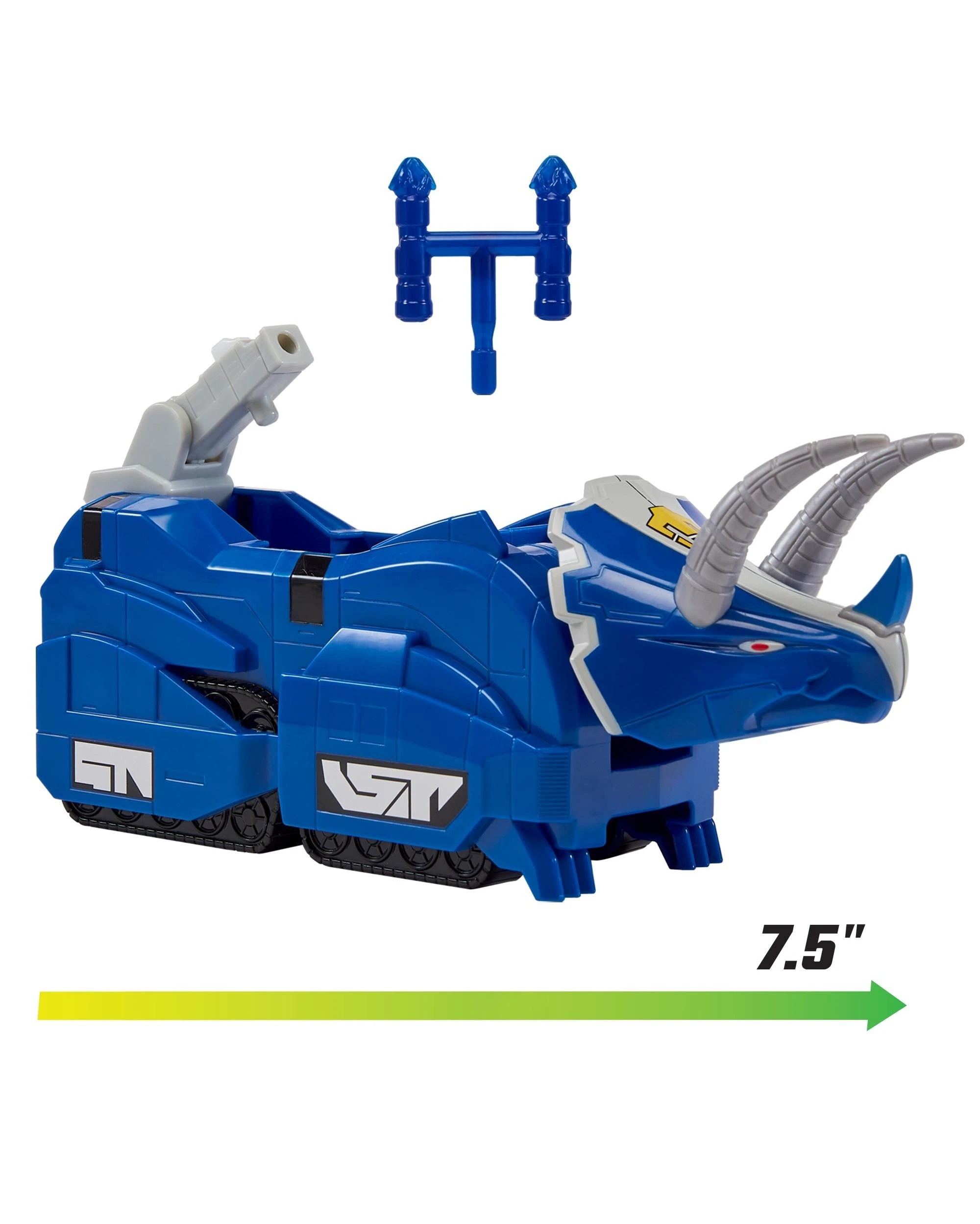 6 Mighty Morphin Power Rangers Re-Ignition Combinable Dinozord Triceratops Toy, 6 of 10