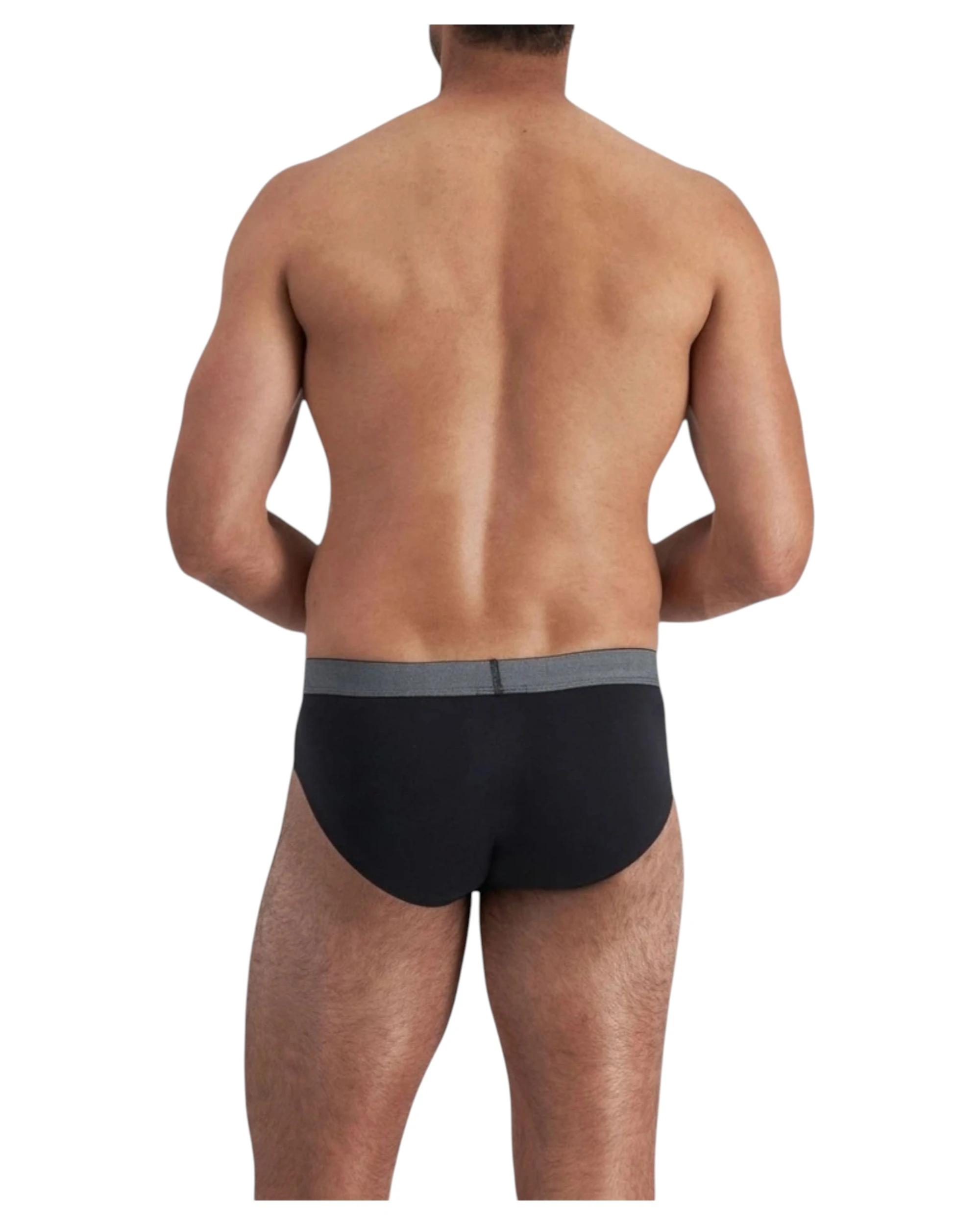 4 Jockey 9 Pack Mens Comfort Classics Cotton Briefs Underwear BLACK, 4 of 4