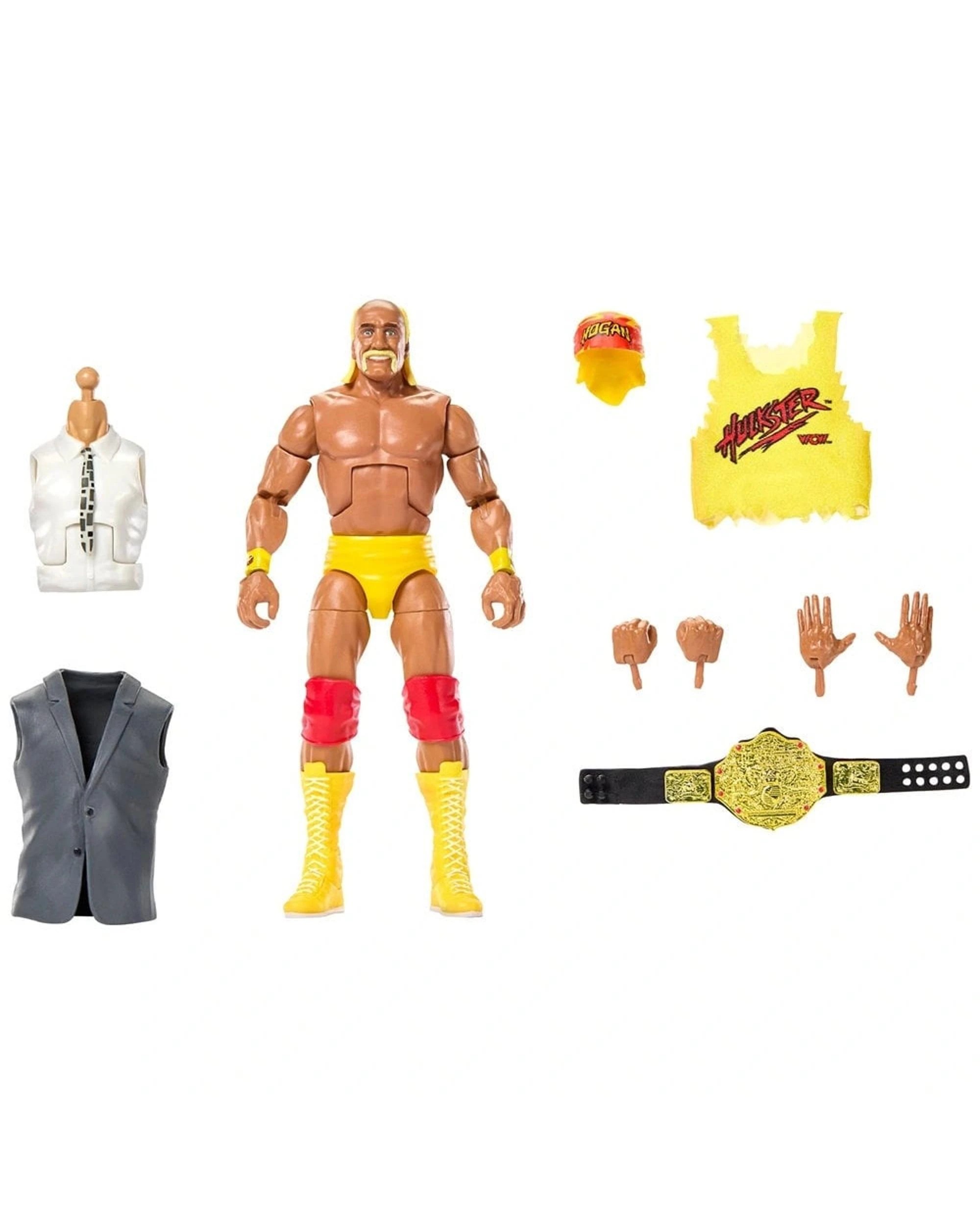 2 WWE Elite Collection The Monday Night War WWE Vs WCW Hulk Hogan Action Figure, 2 of 6