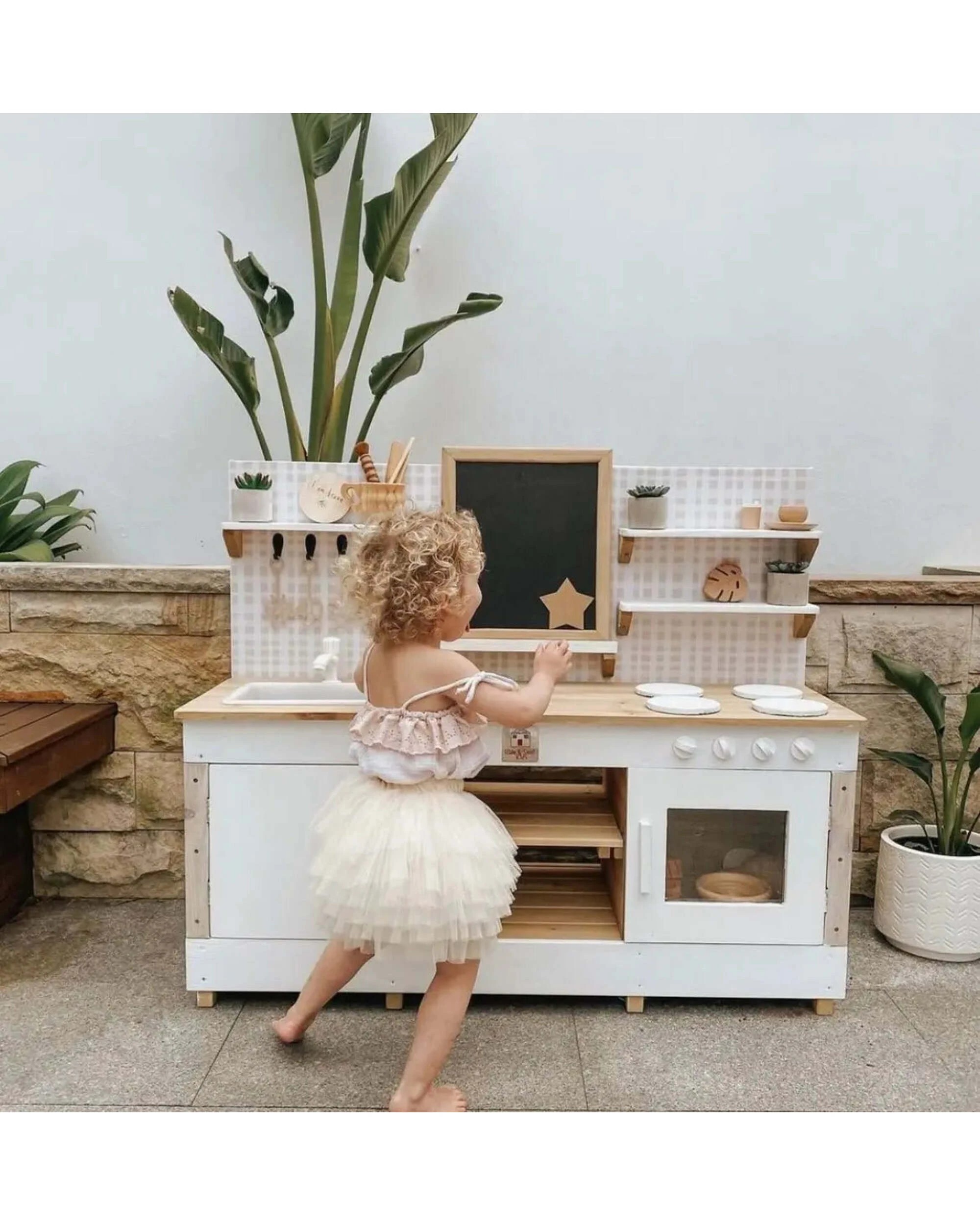 4 Hide & Seek Kids Mud Kitchen Danny - Compact Play Kitchen, 4 of 7