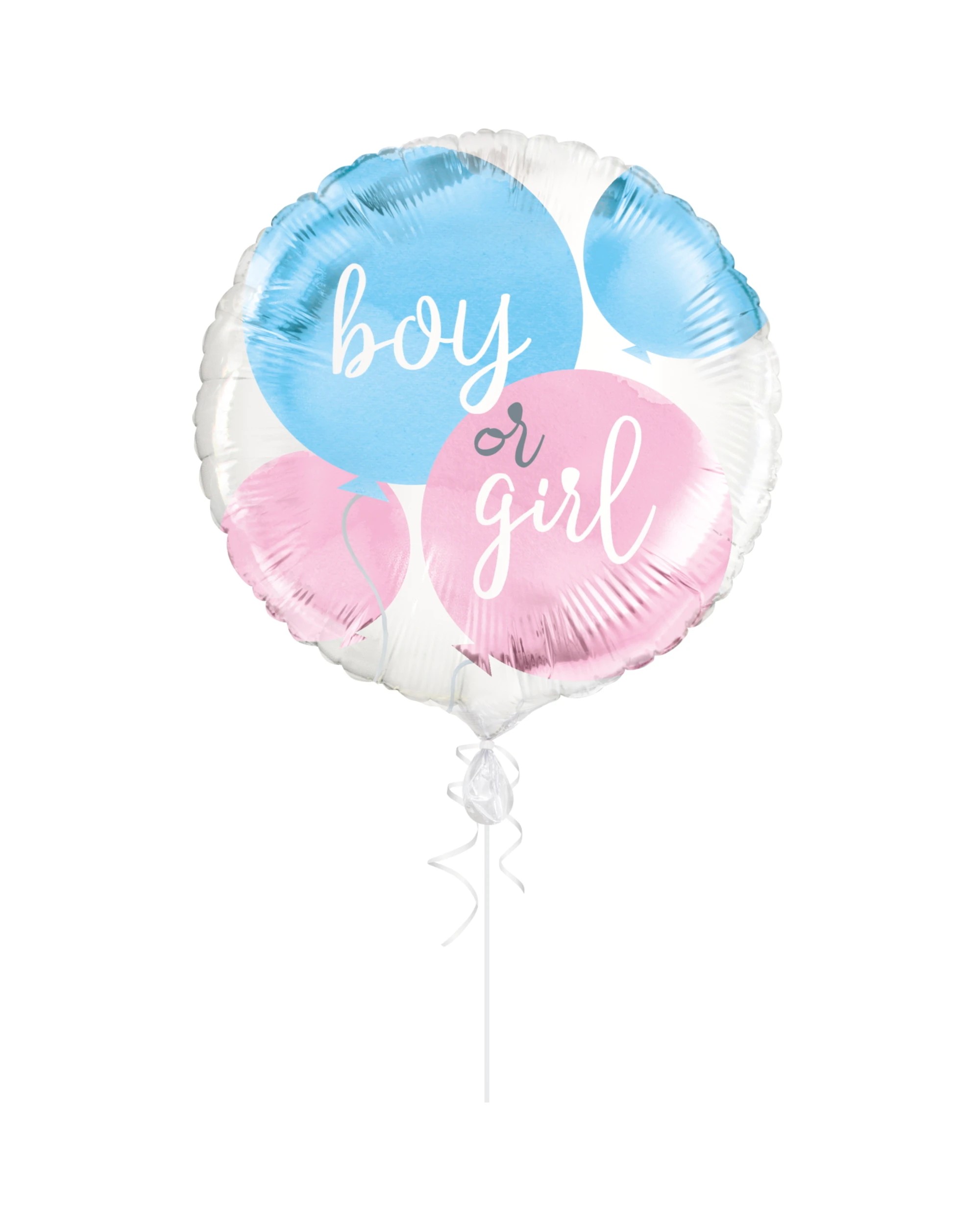 1 Unique Gender Reveal Boy or Girl Helium Balloon, 1 of 1