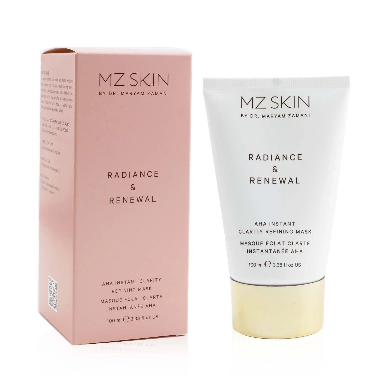 2 MZ Skin Radiance & Renewal AHA Instant Clarity Refining Mask 100ml/3.38oz, 2 of 3