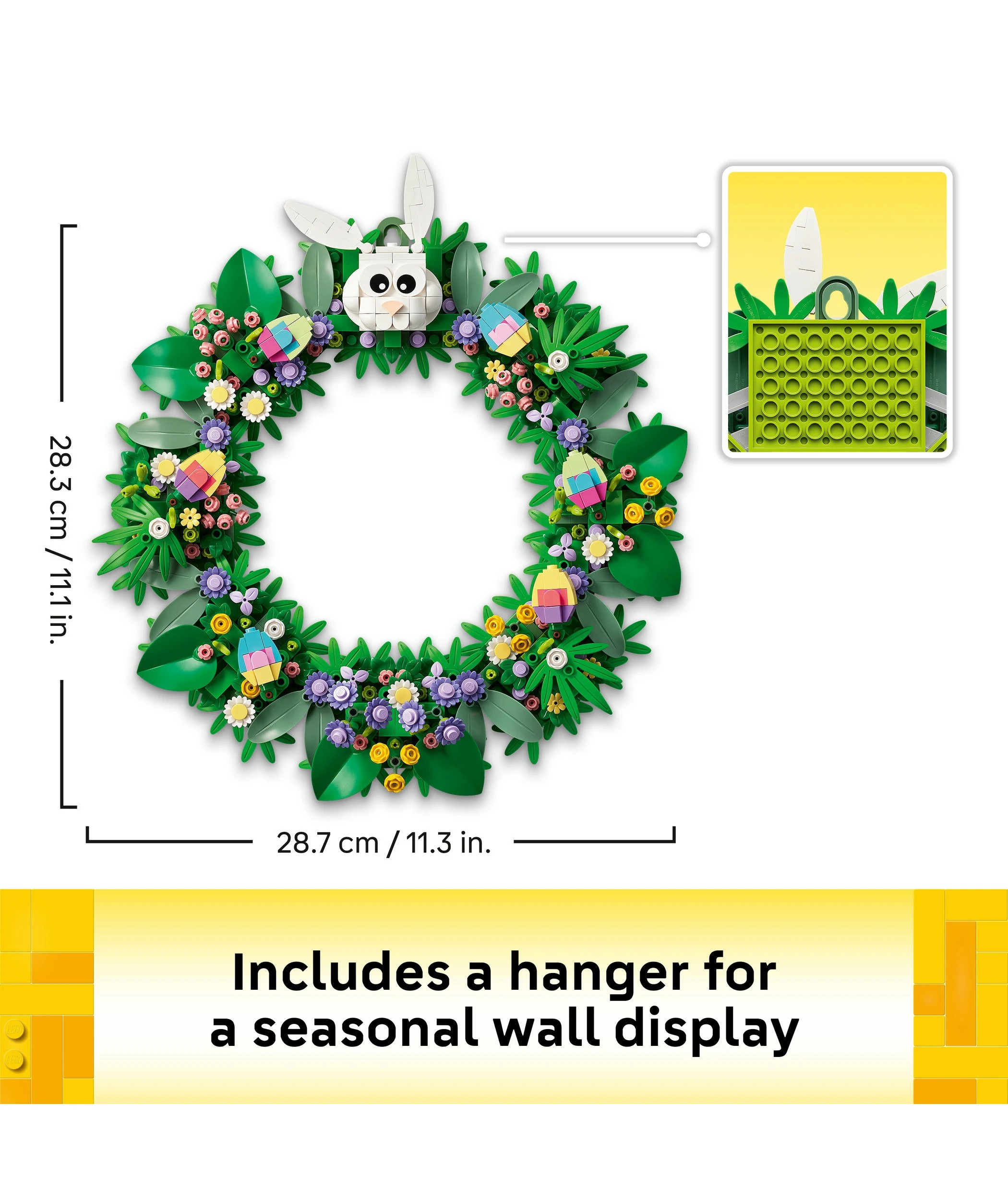 7 LEGO Iconic Spring Wreath 40957, 7 of 10