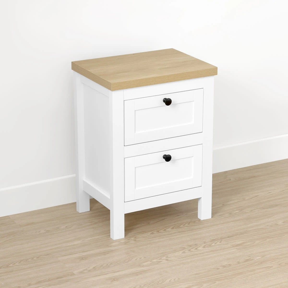 4 Camille 2 Drawer Bedside Table, 4 of 9