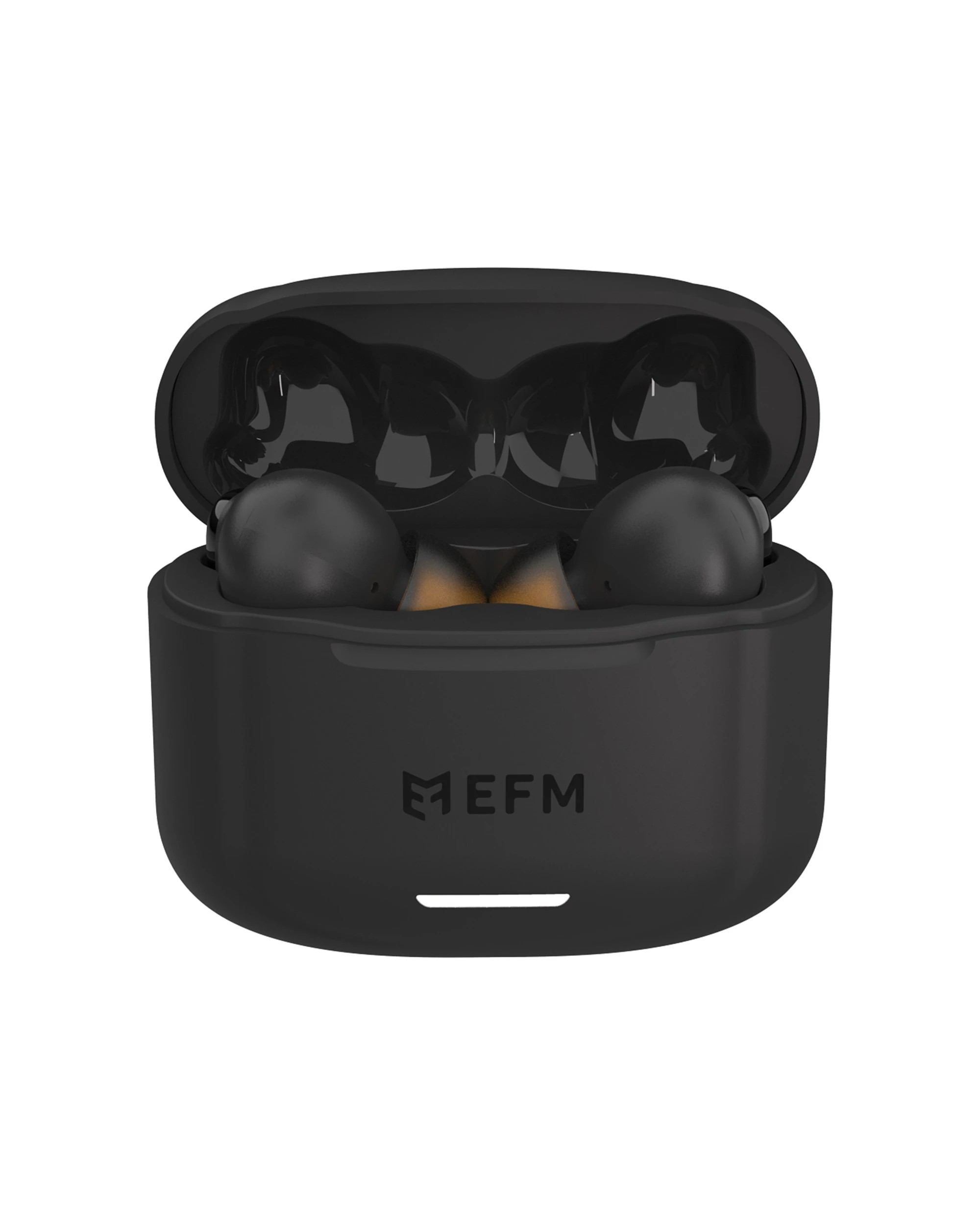 2 EFM Orleans TWS In-Ear Wireless Earbuds - ANC ENC - Bluetooth 5.3 Wireless Case - Black, 2 of 6