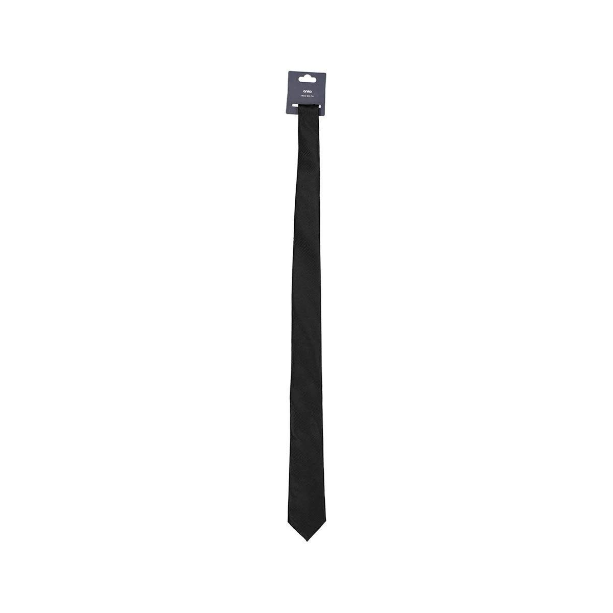 3 Slim Tie BLACK, 3 of 3