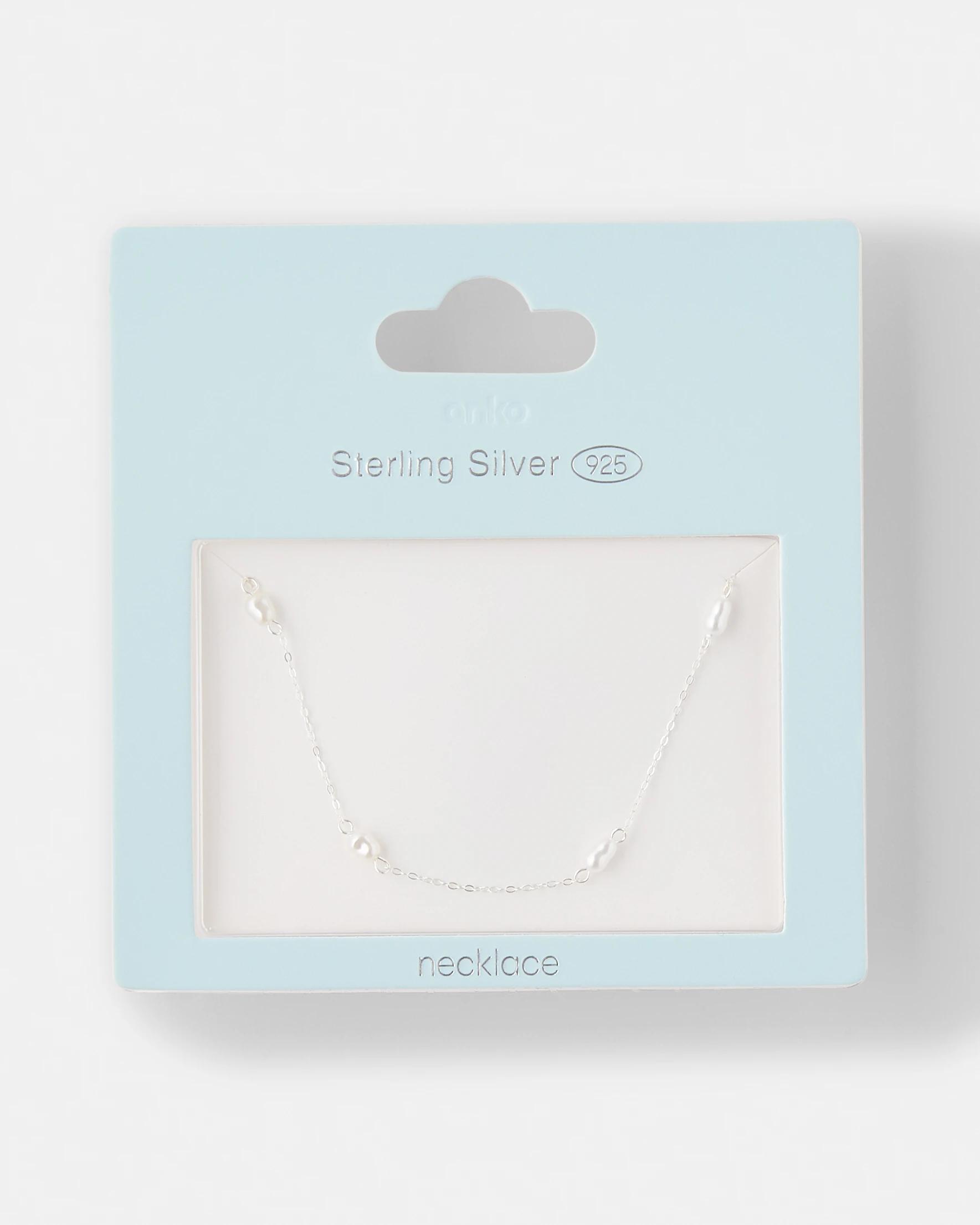 4 Sterling Silver 925 Necklace Silver, 4 of 4