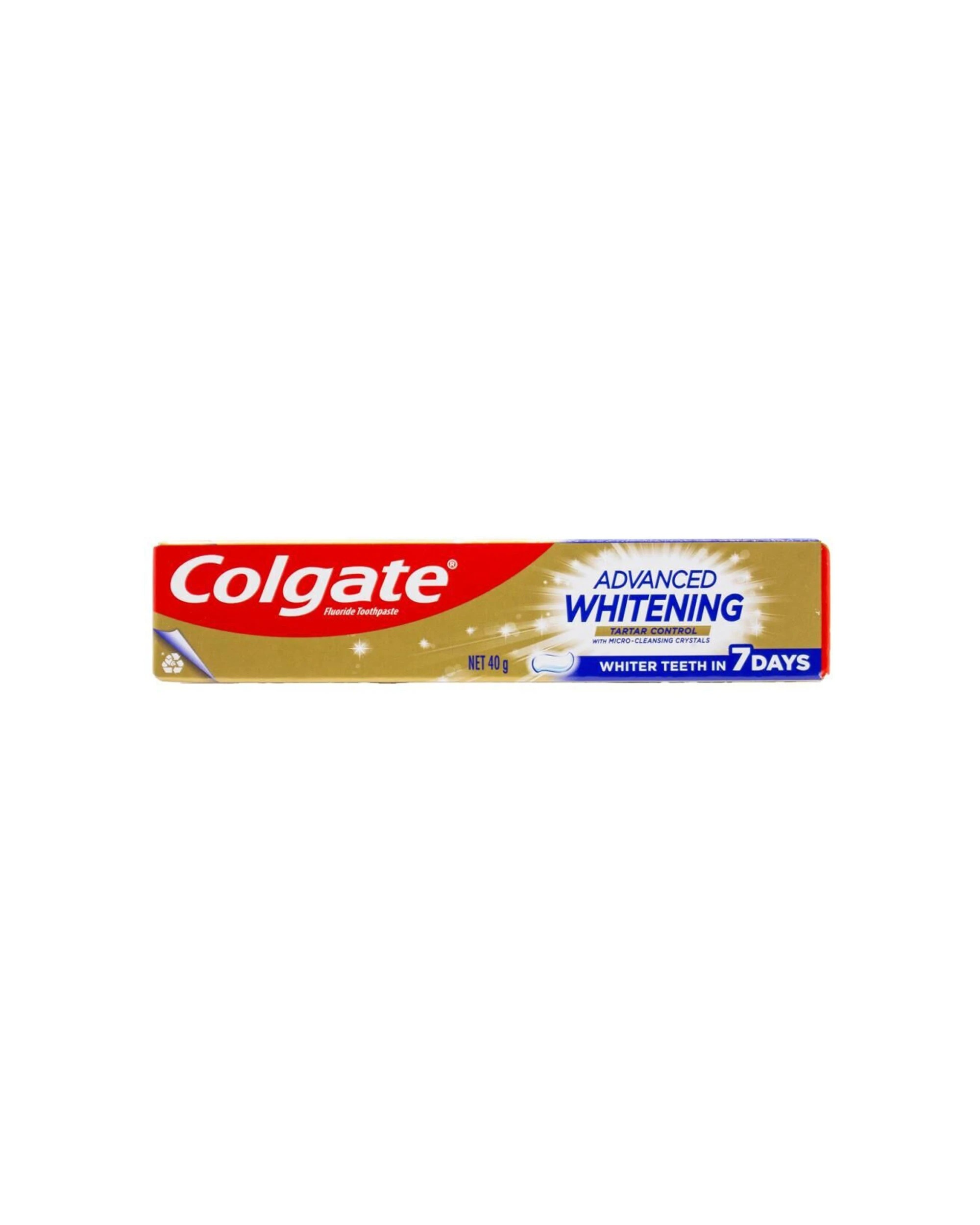 2 Colgate 12PK Toothpaste Advanced Whitening Tartar Control Fluoride 40g - Multi, 2 of 3