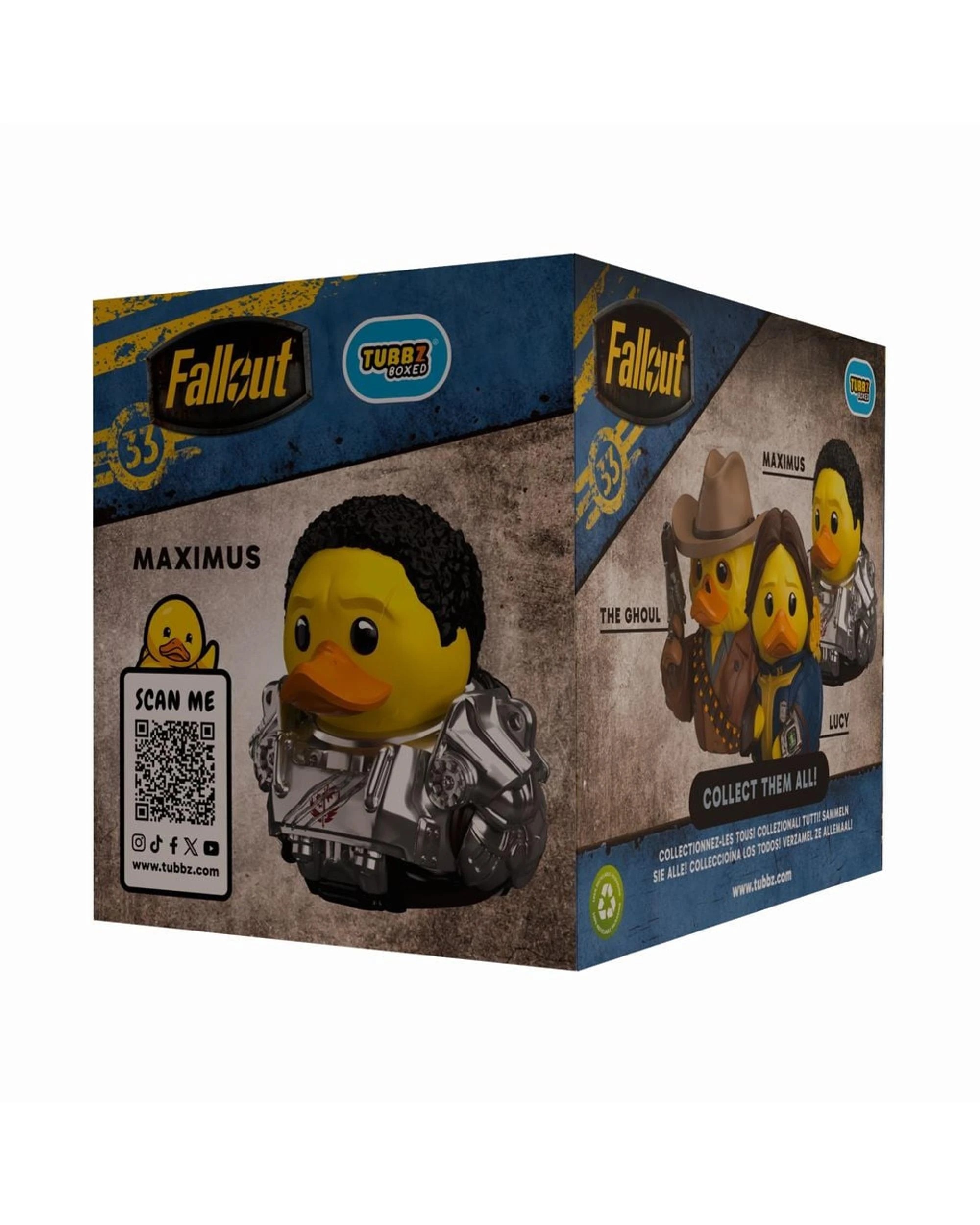 6 Tubbz Fallout - TV -  Maximus Boxed Edition Cosplaying Duck Figure, 6 of 6
