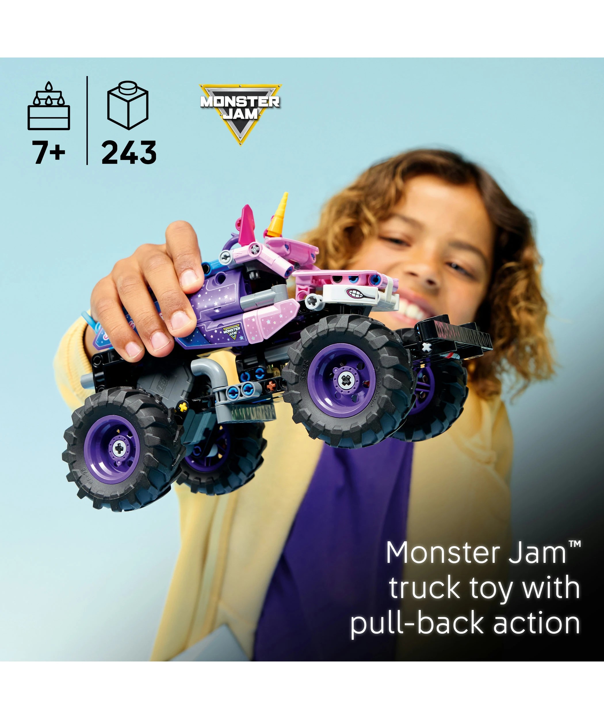 3 LEGO Technic Monster Jam Sparkle Smash Pull-Back 42220, 3 of 10