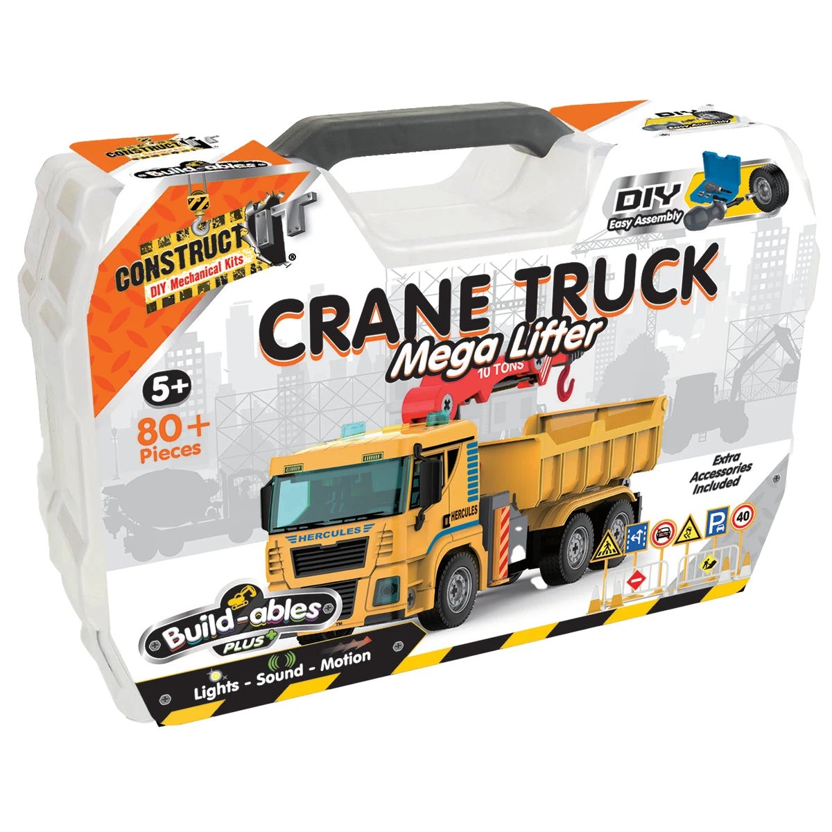1 Construct-It Build-ables Plus - Crane Truck, Mega Lifter, 1 of 4