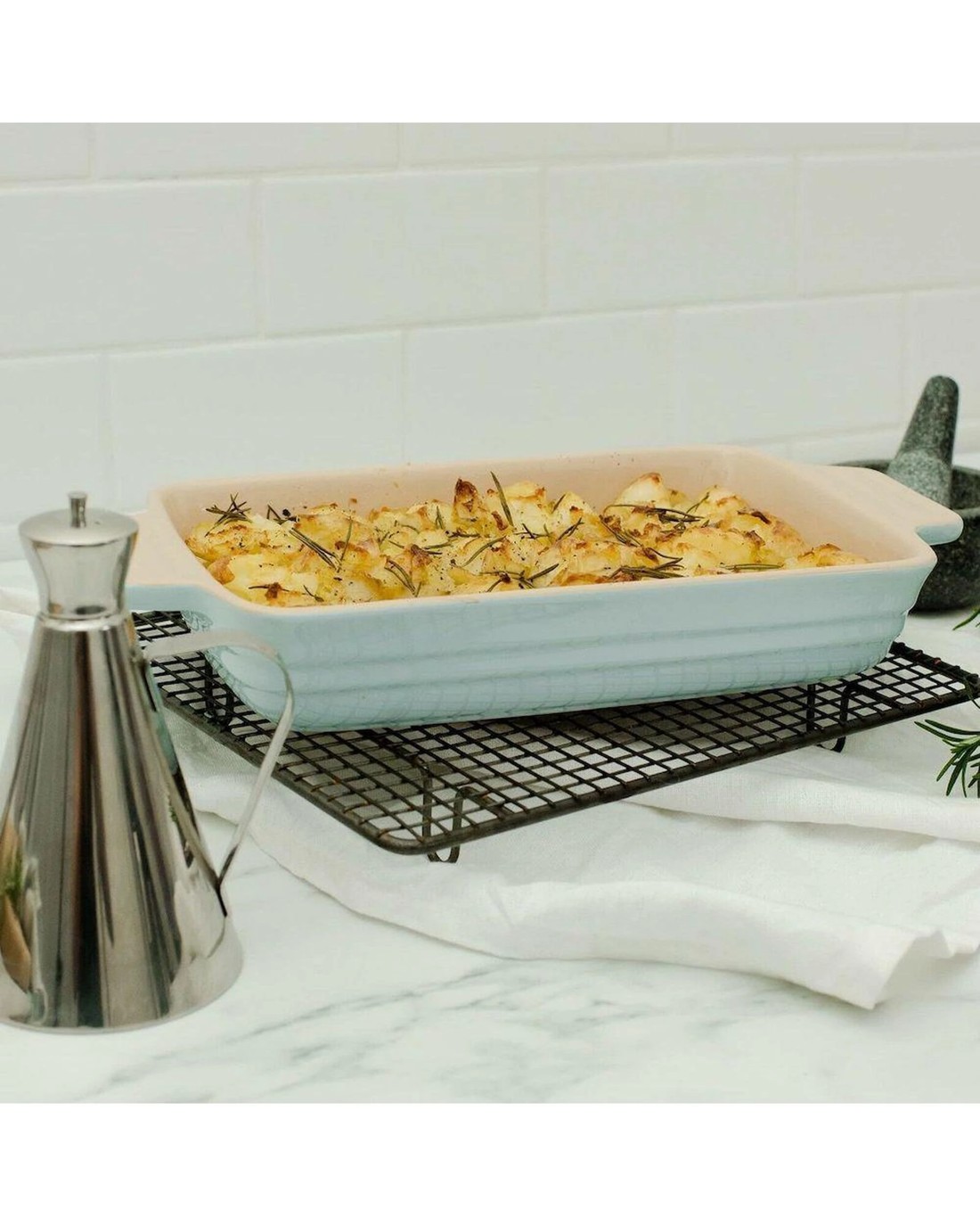 Chasseur La Cuisson 32cm x 24cm x 6cm Large Rectangular Baker Duck Egg ...