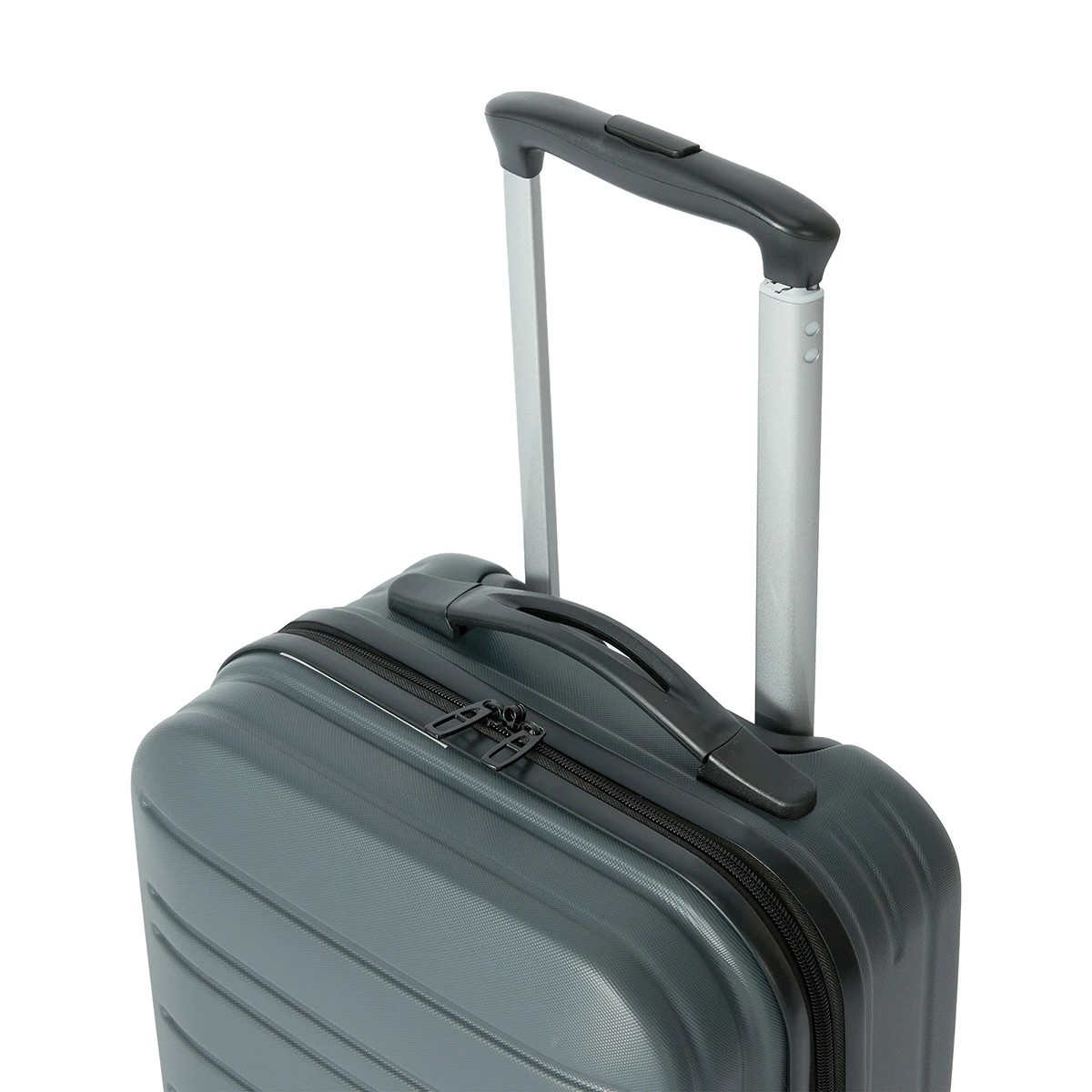 7 47cm 4 Wheels Carry On Hard Case - Charcoal, 7 of 8