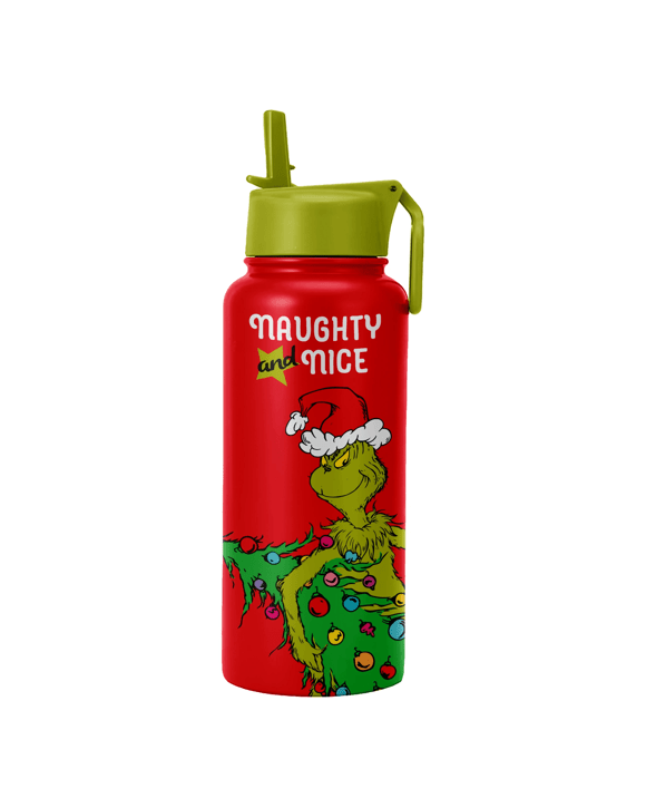 The Grinch Stainless Steel Drink Bottle