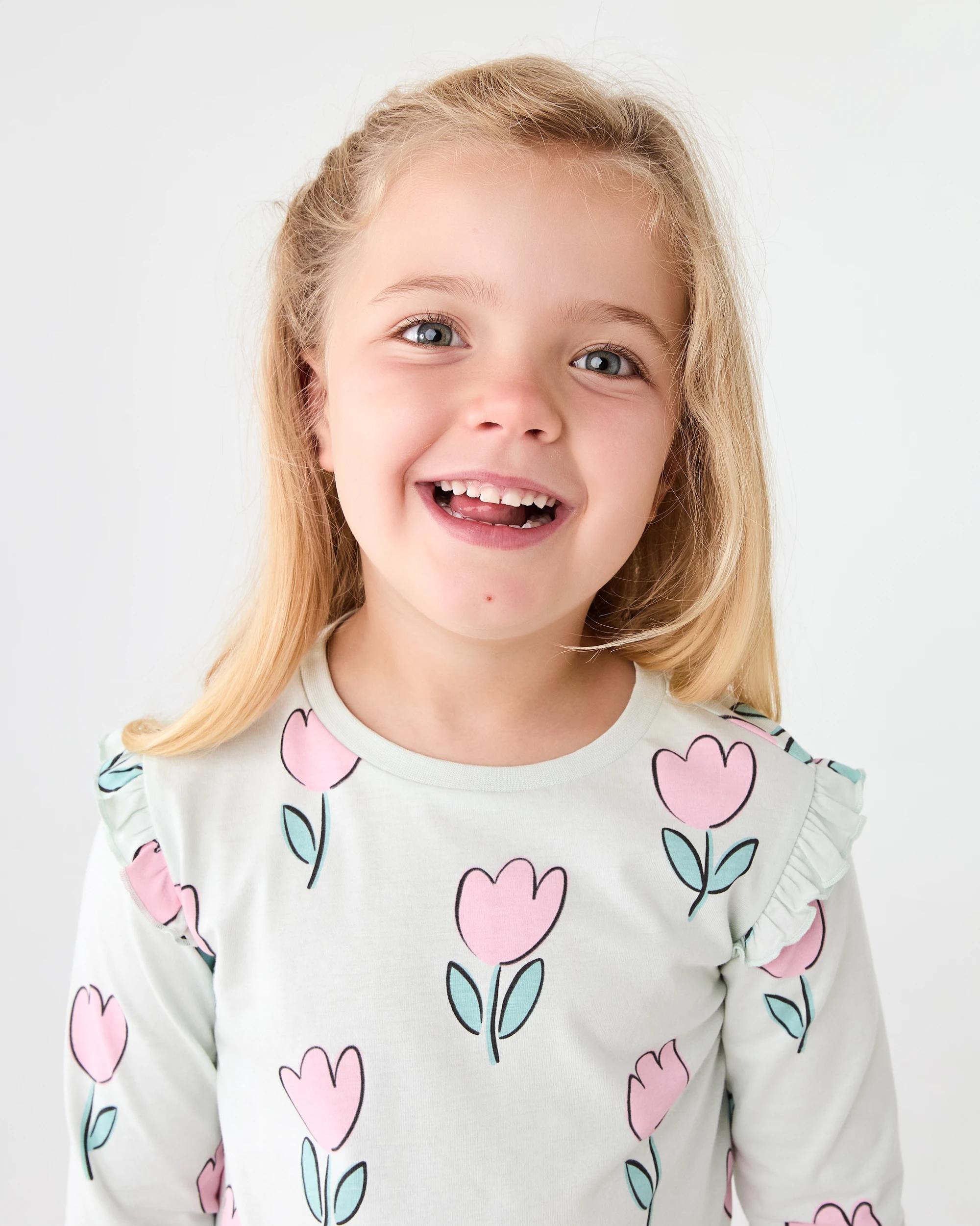 2 Jersey Pyjama Set Grn Tulp, 2 of 6