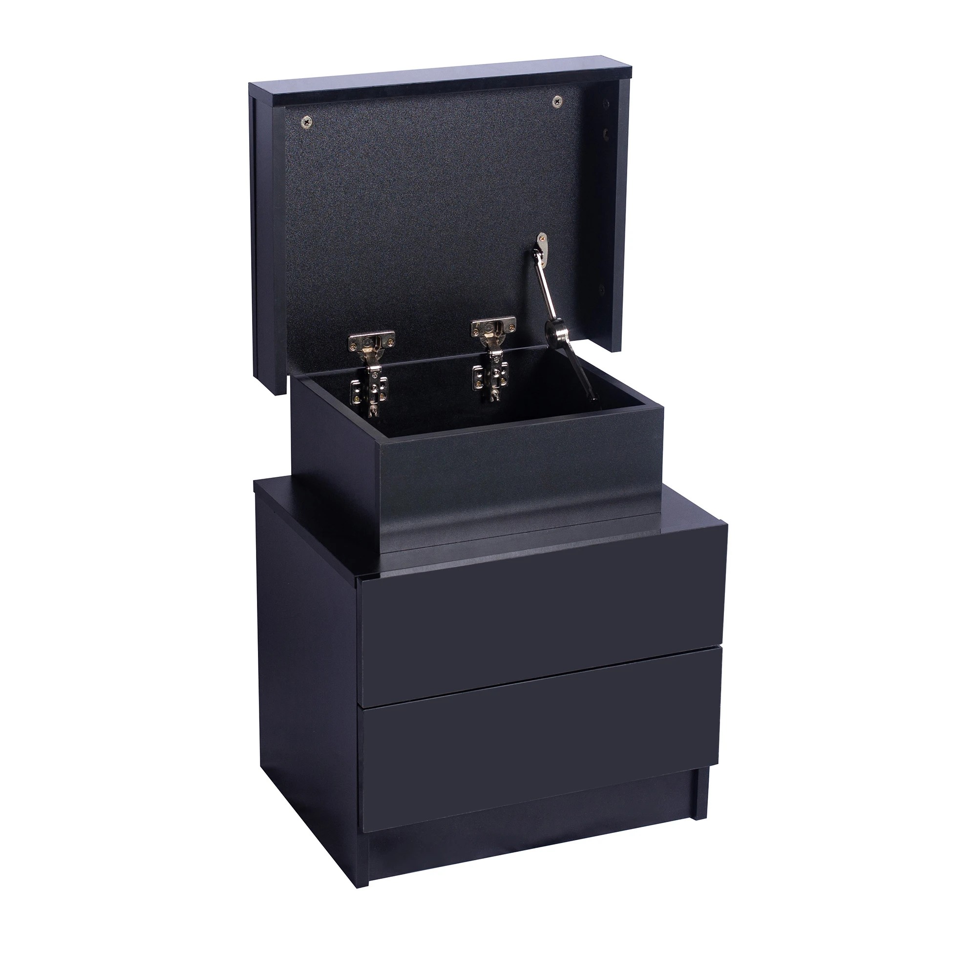 5 Levede Bedside Tables Side Table 2 Drawers RGB LED High Gloss Nightstand Cabinet, 5 of 6