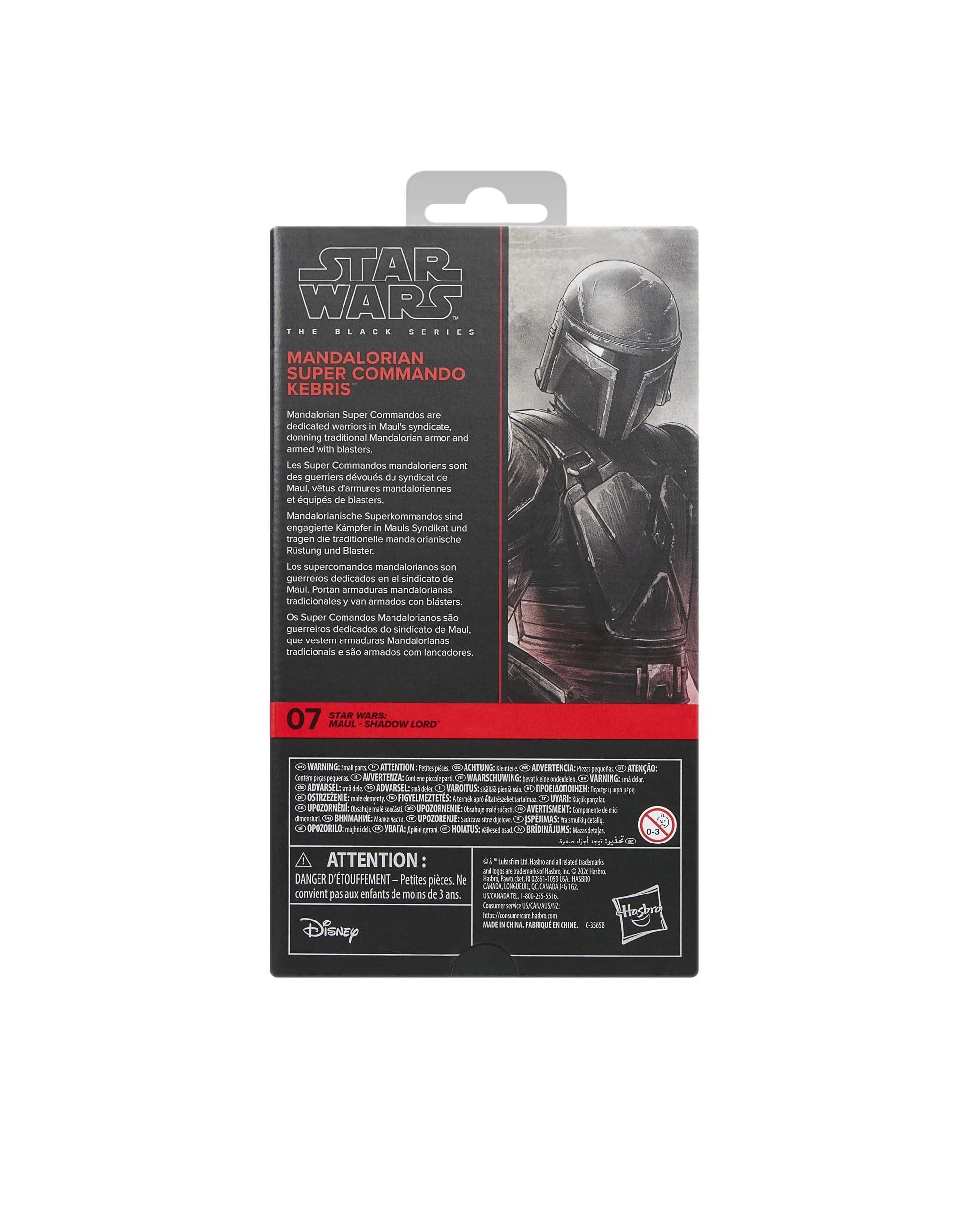 9 Star Wars The Black Series Mandalorian Super Commando Kebris, 9 of 9