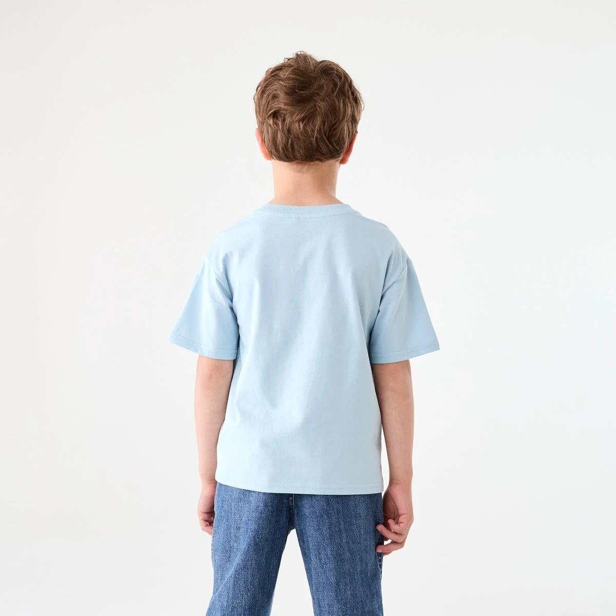 2 Boucle T-shirt BLUE BOUCLE TRICERATOPS, 2 of 6