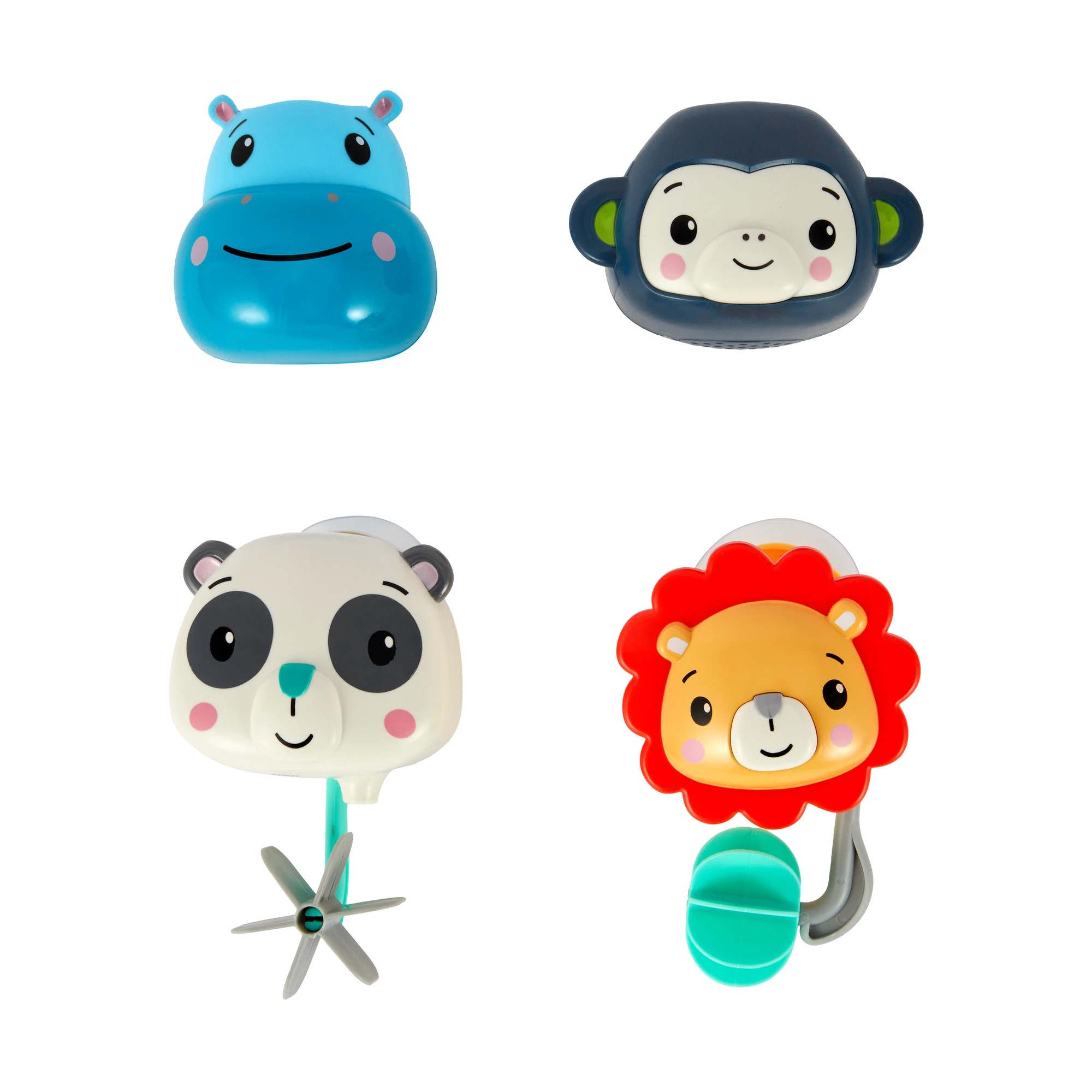 2 Fisher-Price 4 Piece Bath Time Waterfall Cups, 2 of 6