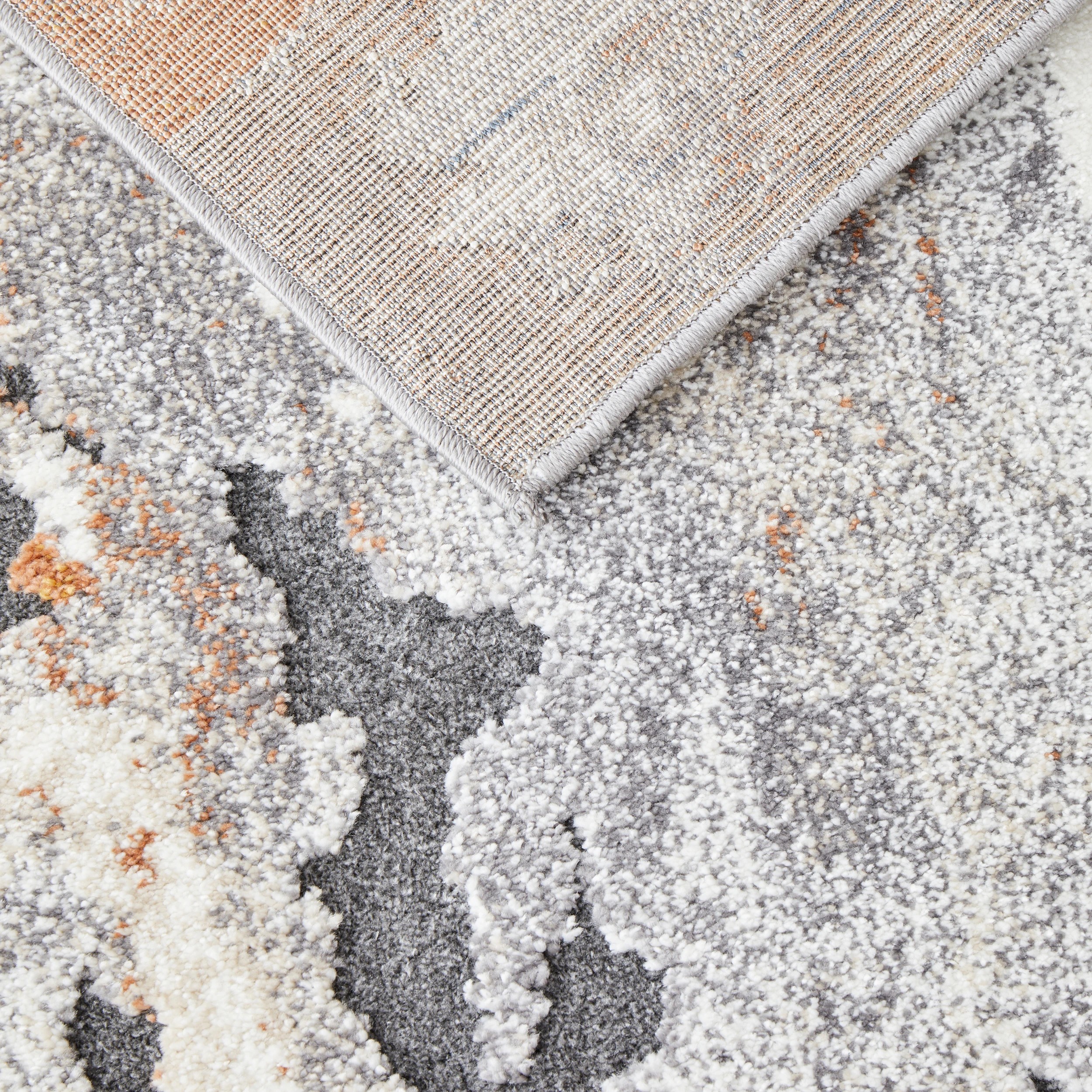 5 Common Ground Rugs Stonefall 222 400x80cm - Large Runner Rug - Brown, 5 of 7