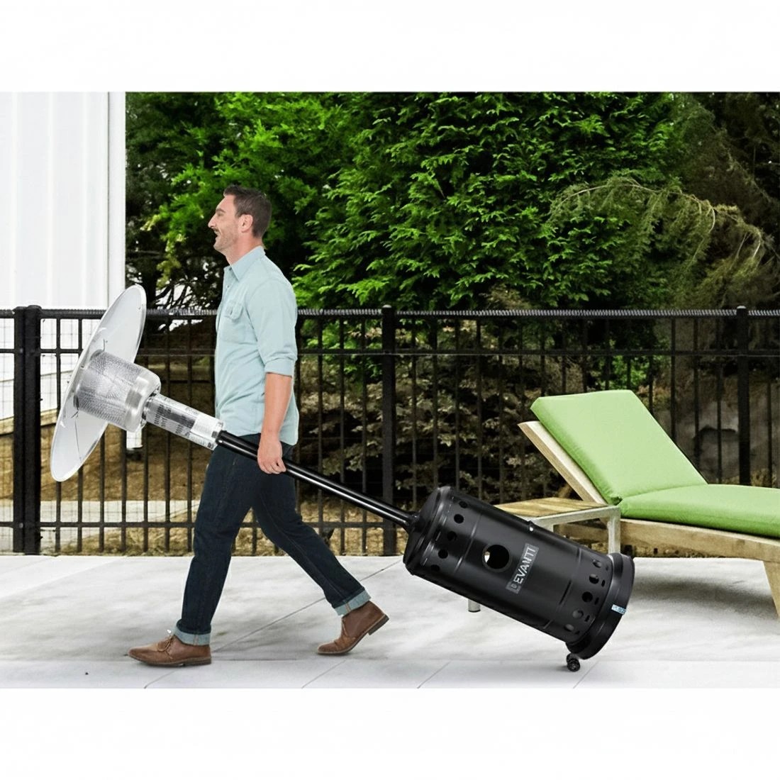 4 Devanti Outdoor Gas Patio - Black, 4 of 8