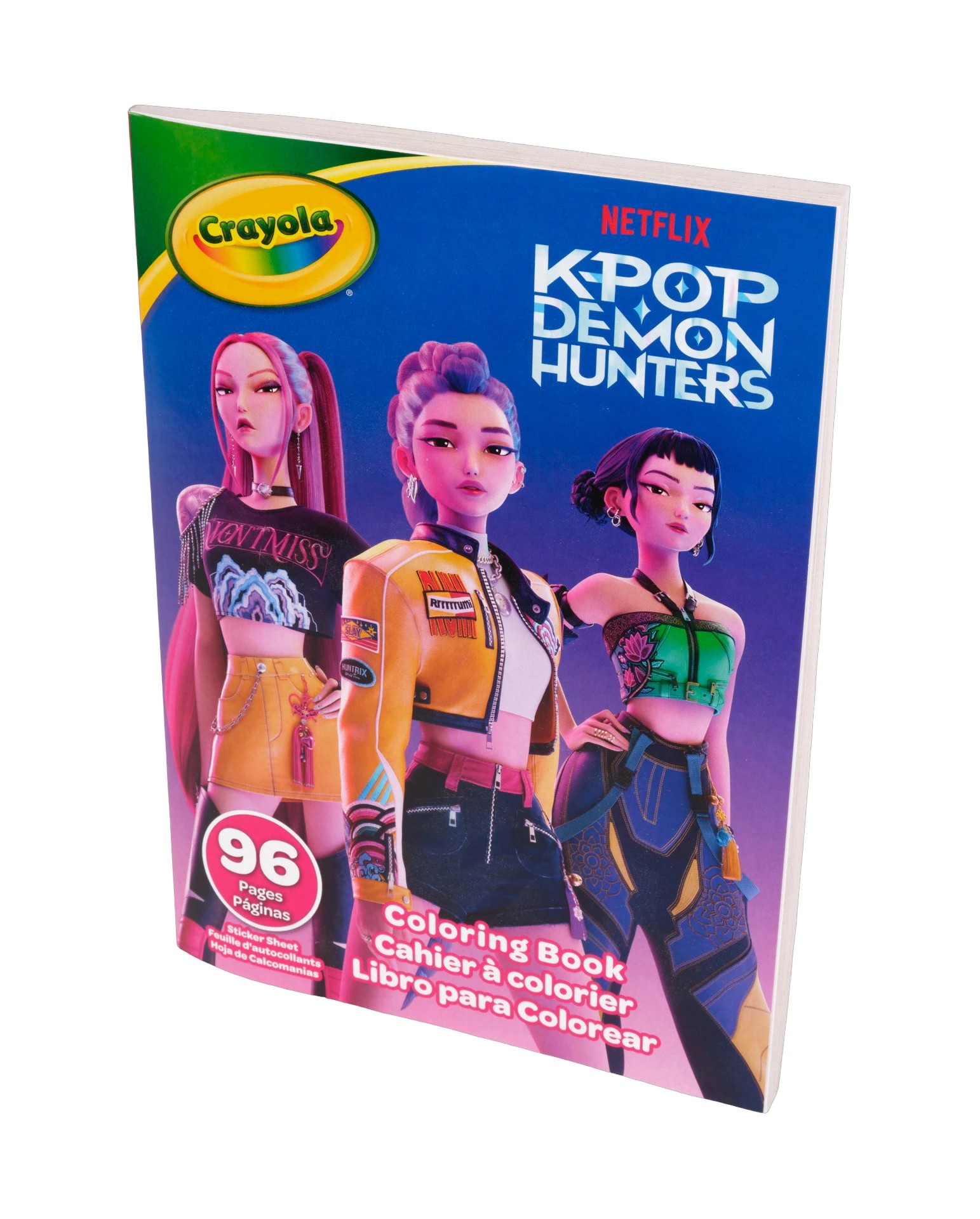 3 Crayola KPop Demon Hunters 96 Page Coloring Book, 3 of 8