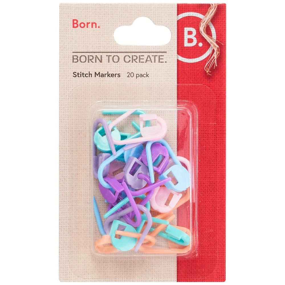 1 Born Stitch Markers 20 Pack, 1 of 2