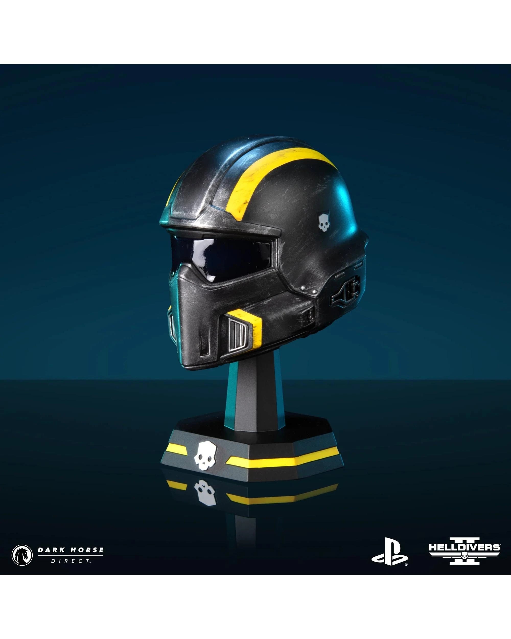 2 Helldivers 2 B-01 Tactical Helmet 1:4 Scale Replica, 2 of 10
